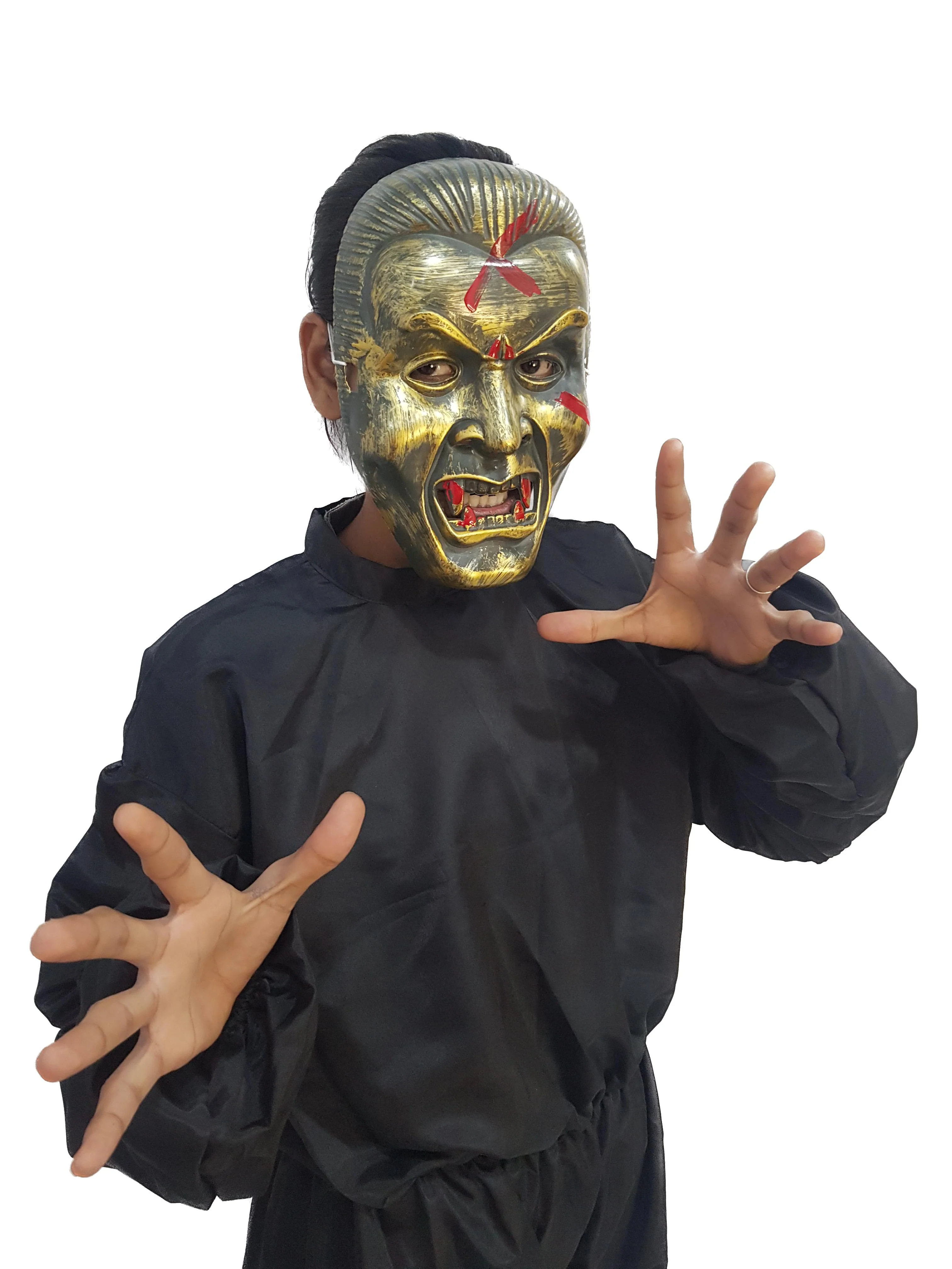 Devil Mask Kids & Adults Halloween Fancy Dress Costume Accessories - Image 3