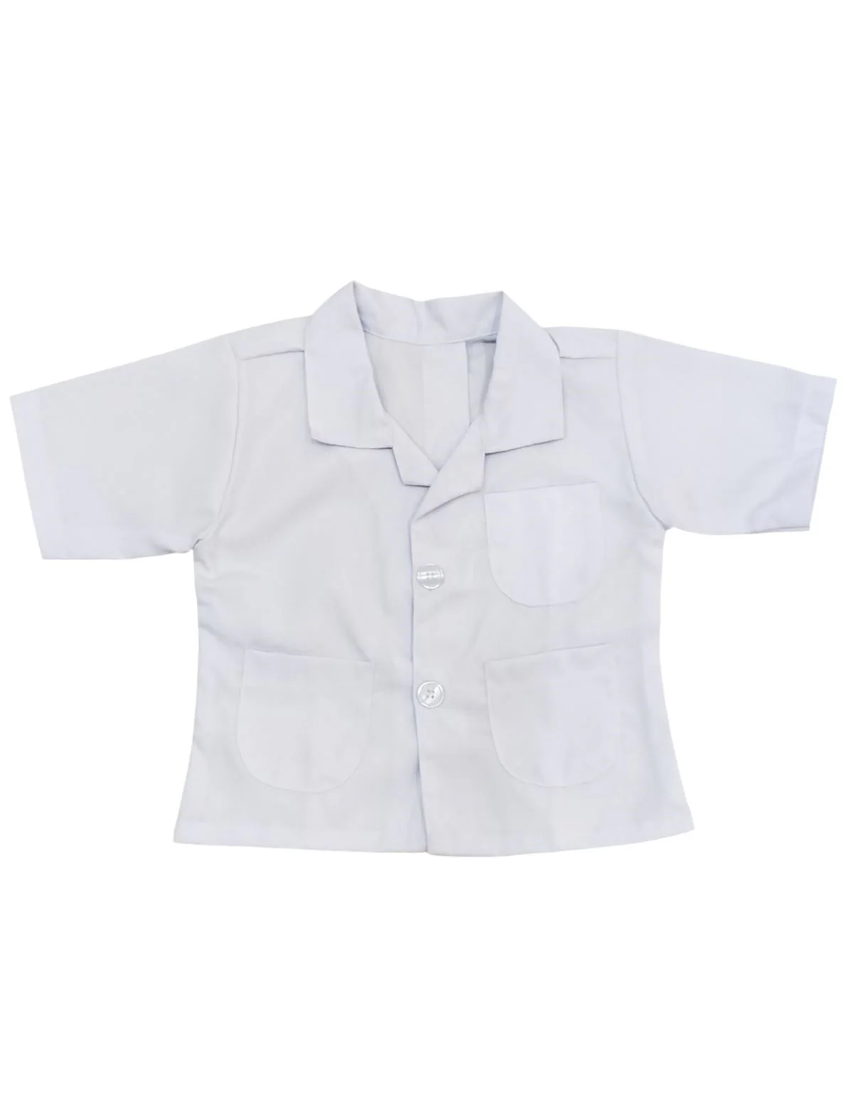 Doctor Physician White Coat with Stethoscope Medical Professional Community Helper Kids Fancy Dress Costume - Image 7