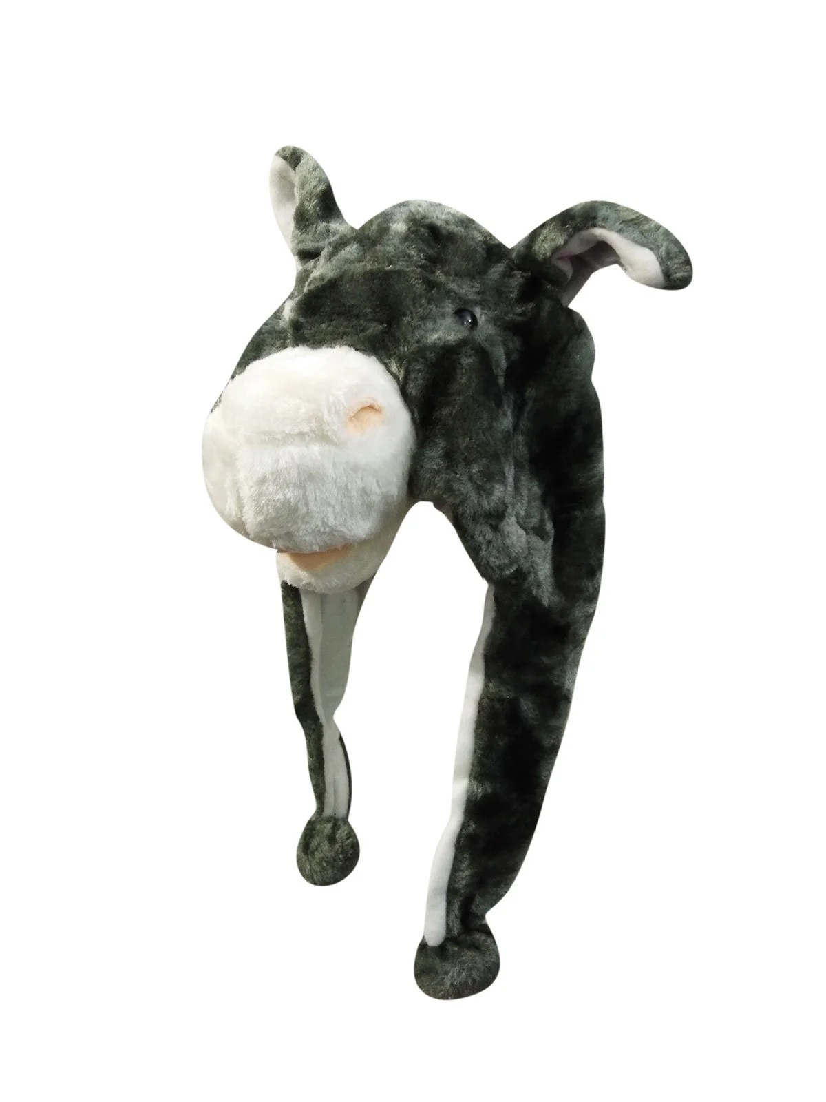 Donkey Animal Hoodie Kids & Adults Fancy Dress Costume Accessory - Image 3