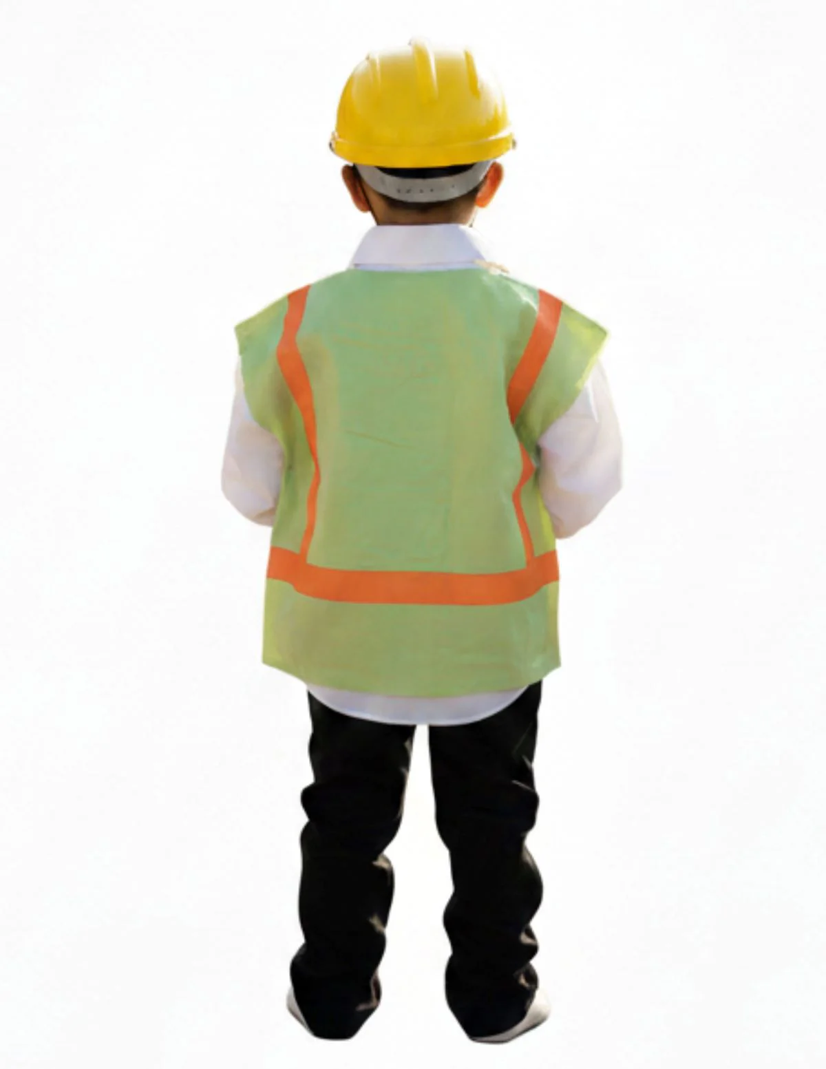 Engineer Civil Construction Worker Builder Community Helper Kids Fancy Dress Costume - Image 3