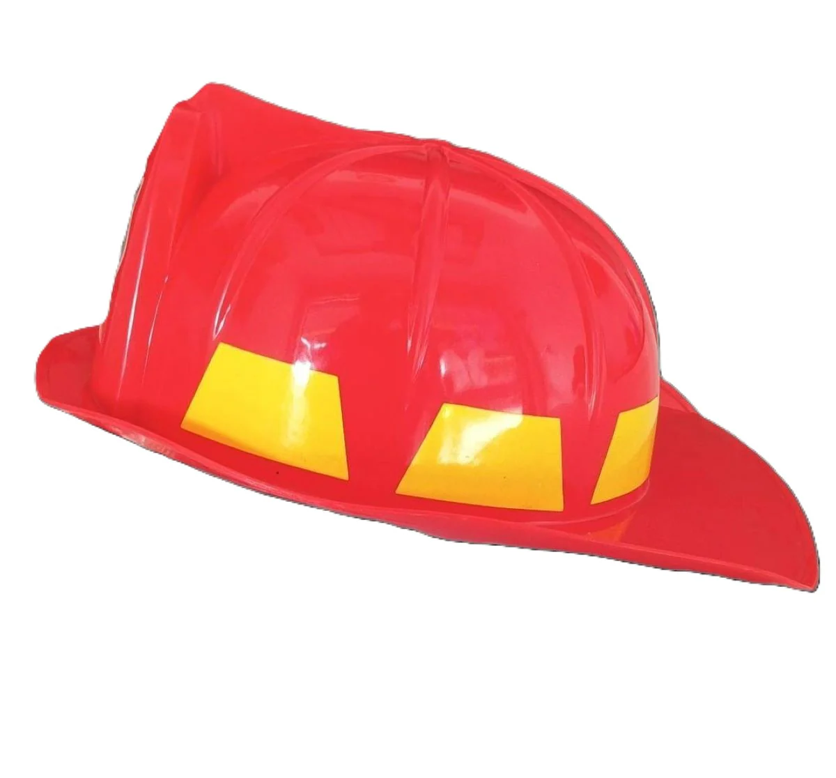 Fireman Fire Fighter Rescue Helmet Community Helper Kids Fancy Dress Accessory - Image 4