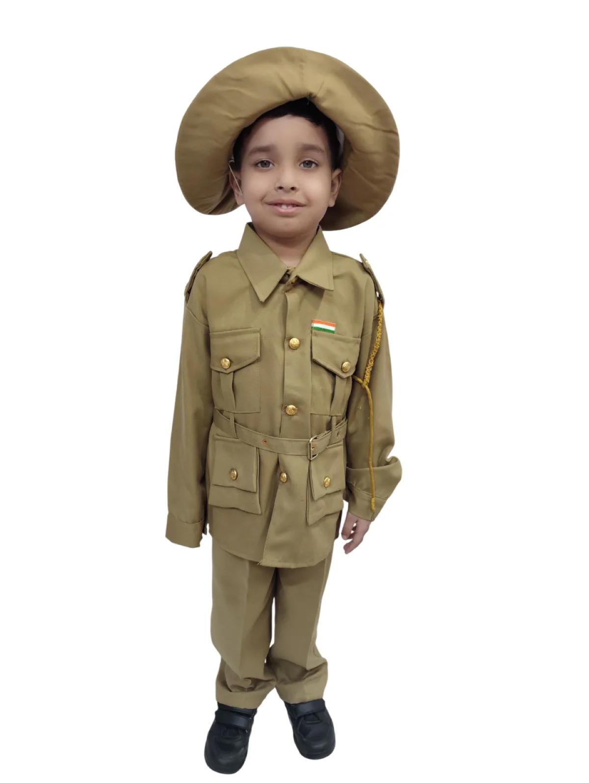 Forest Officer Explorer Professional Community Helper Indian Kids Fancy Dress Costume