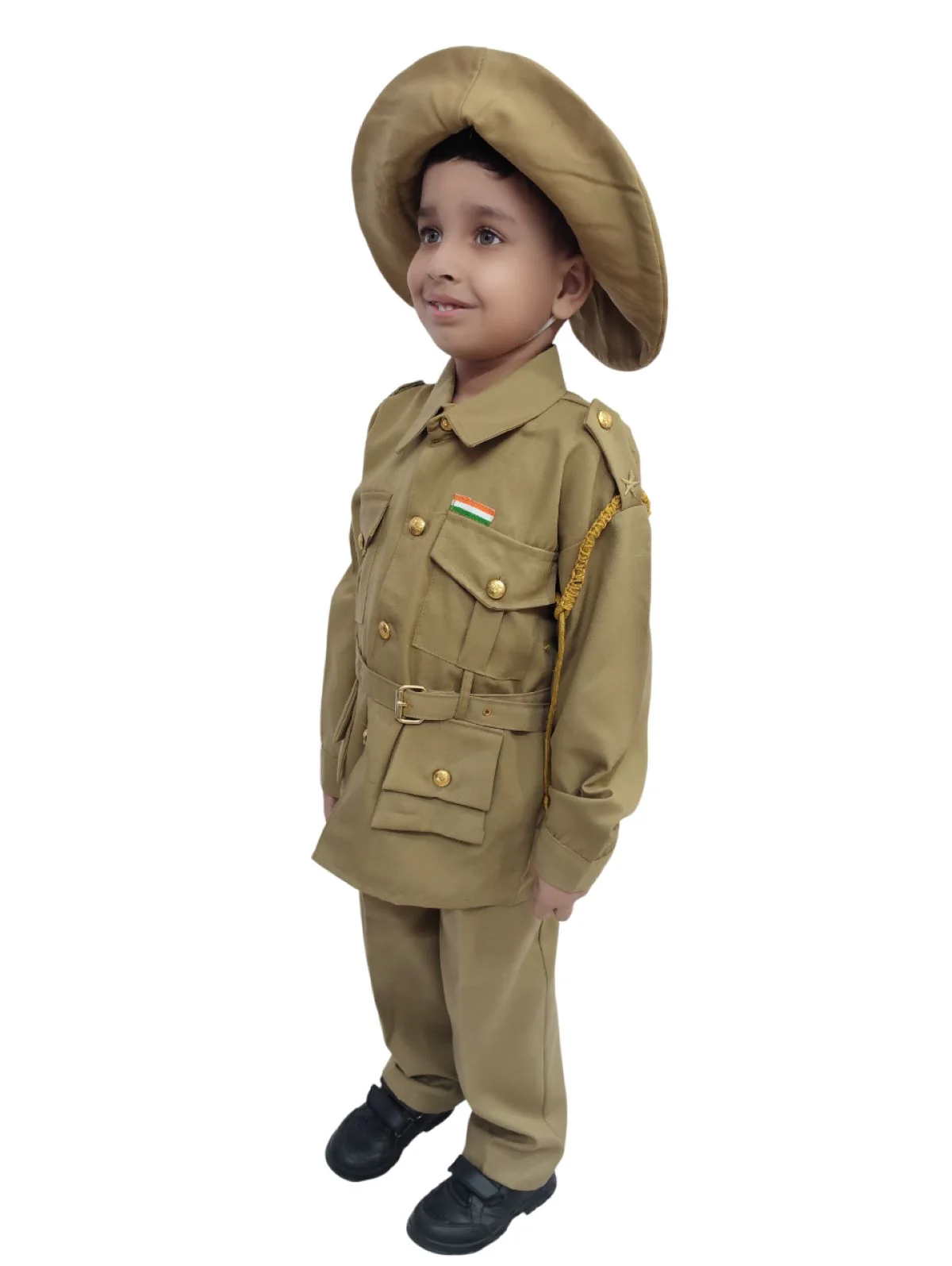 Forest Officer Explorer Professional Community Helper Indian Kids Fancy Dress Costume - Image 2