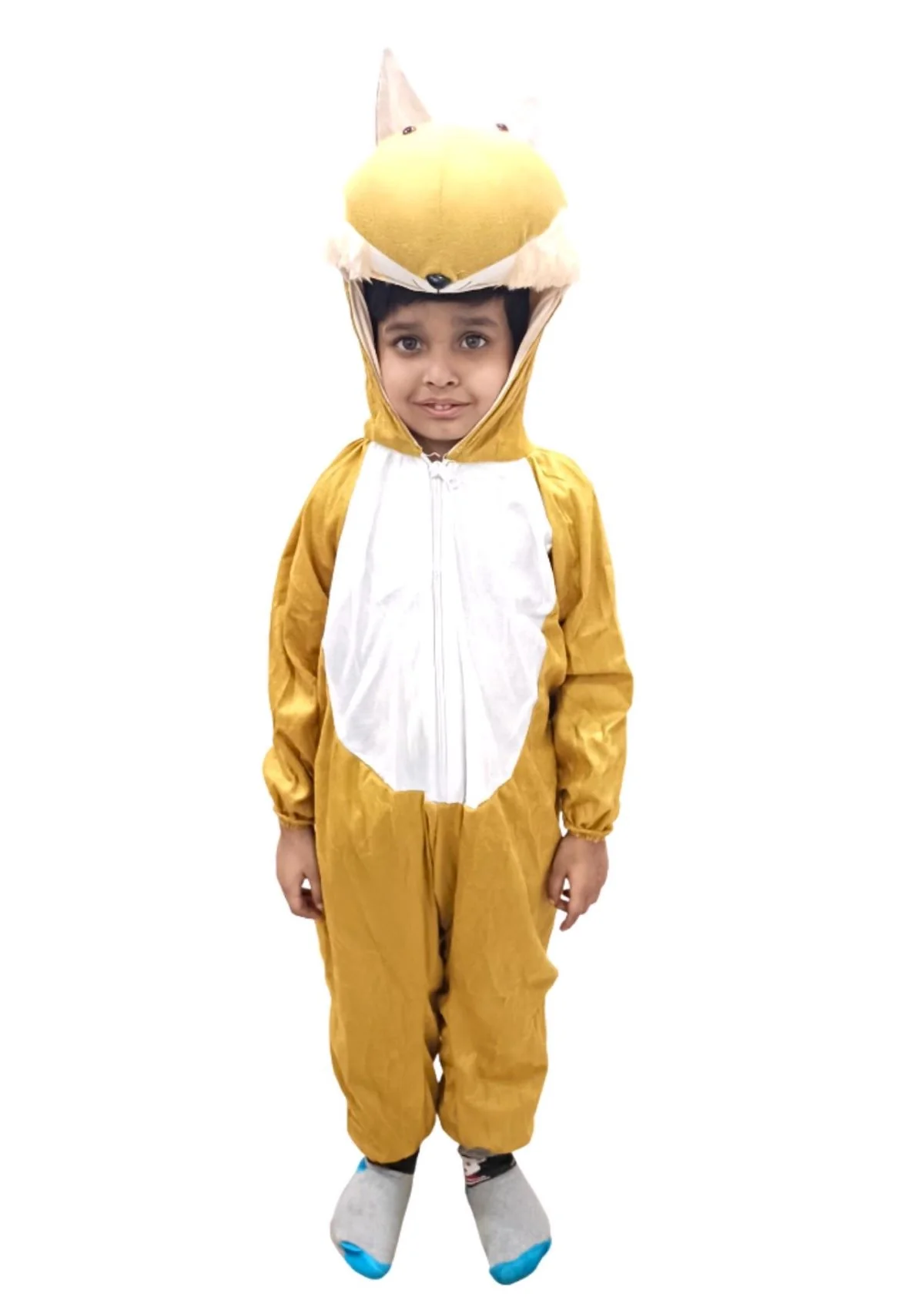 Brown Fox Clever Animal Kids Fancy Dress Costume For Kids