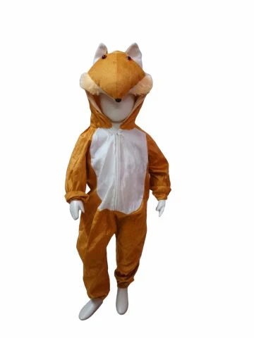 Brown Fox Clever Animal Kids Fancy Dress Costume For Kids - Image 5