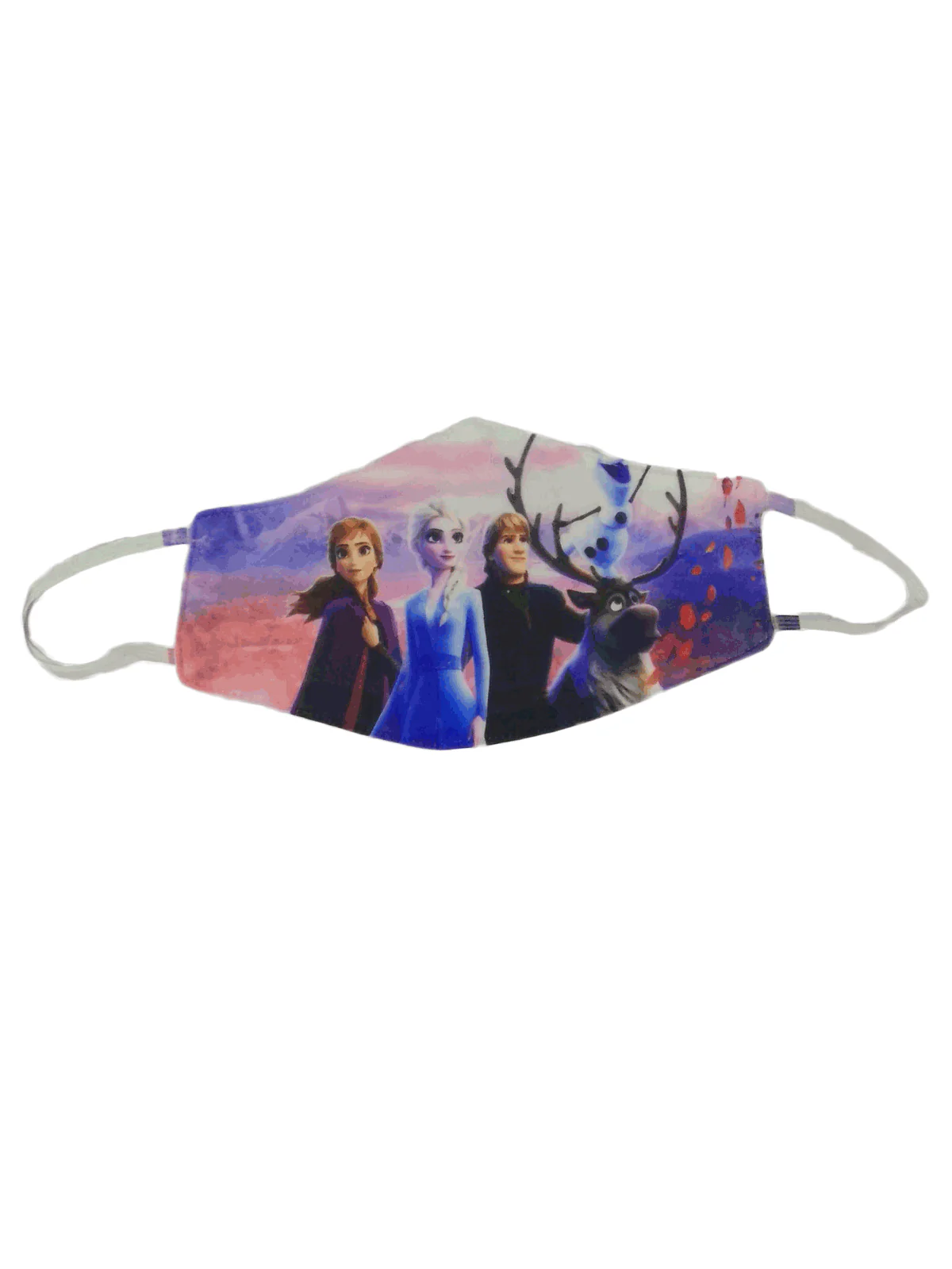 Frozen Princesses Elsa & Anna Kids Face Mask for Girls - Premium - Image 2