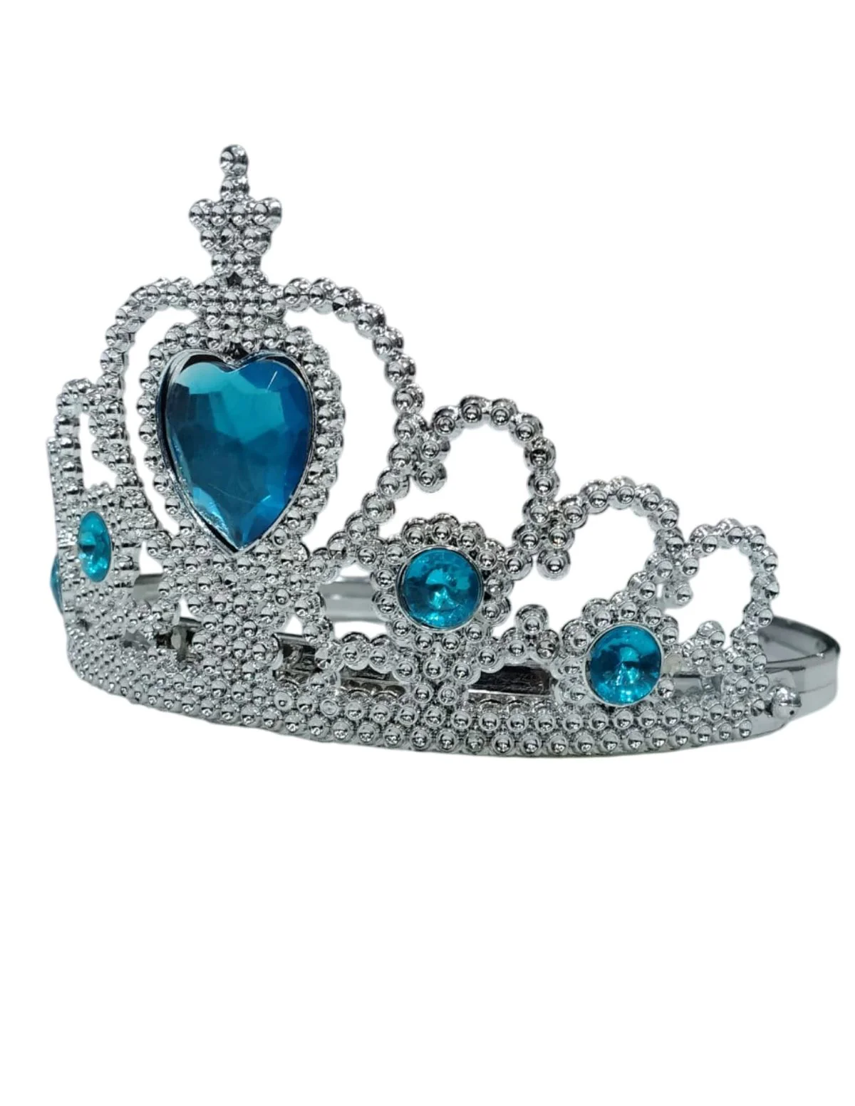 Complete Queen Accessory Set for Girls – Includes Blue Tiara, Magic Wand, Blonde Braid Hair Clip & Gloves | Fancy Dress, Costume Party, Role Play, Birthday Gift, Fairy Tale Princess Set - Image 10