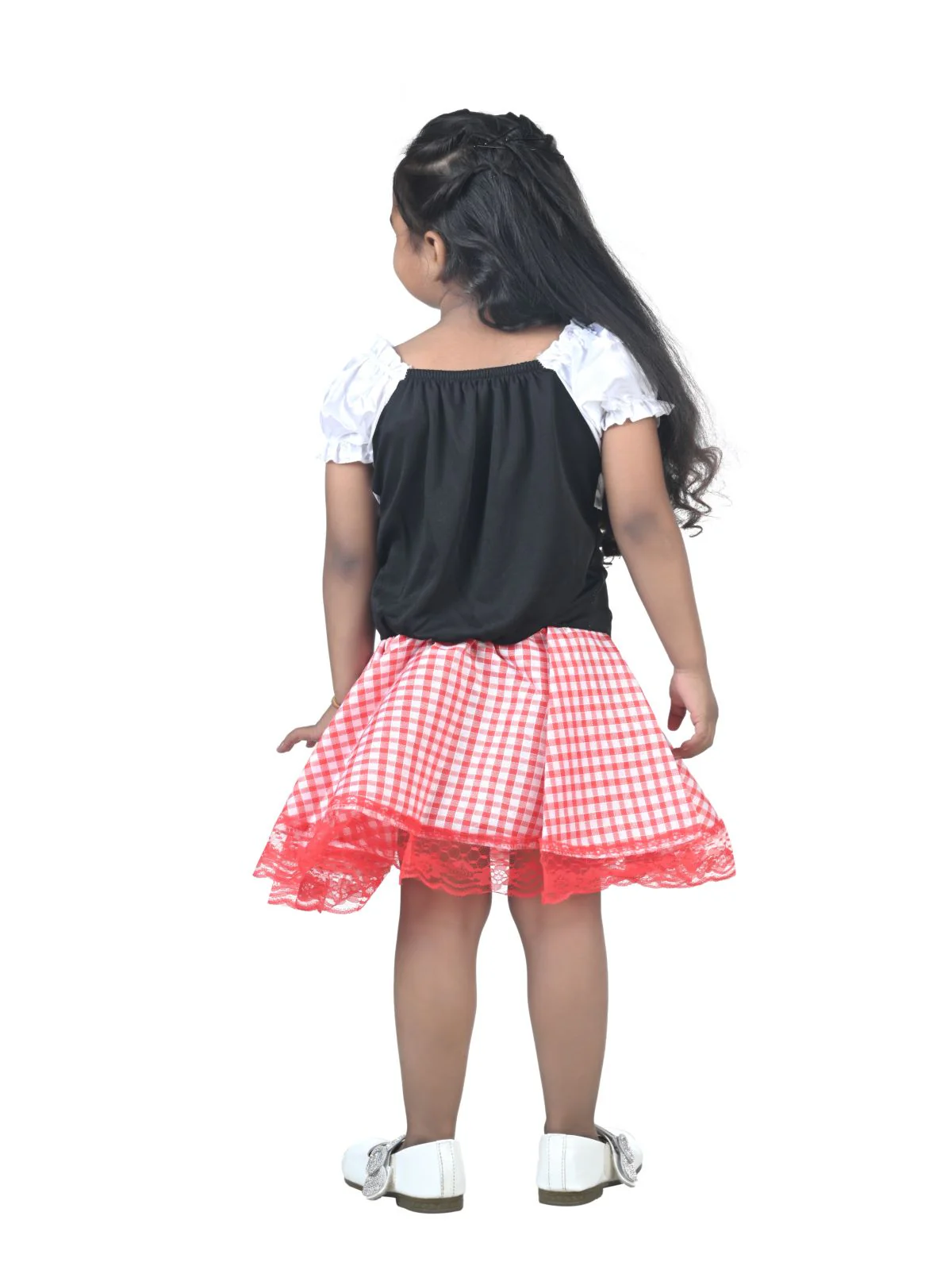 German/Austrian Girl Dirndl International World Costume for Girls - Image 3