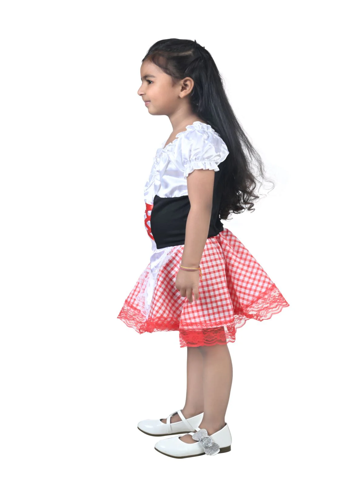 German/Austrian Girl Dirndl International World Costume for Girls - Image 4