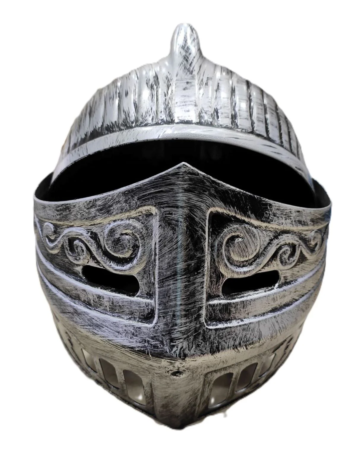 Gladiator Premium Silver Helmet Kids & Adults Fancy Dress Costume Accessory