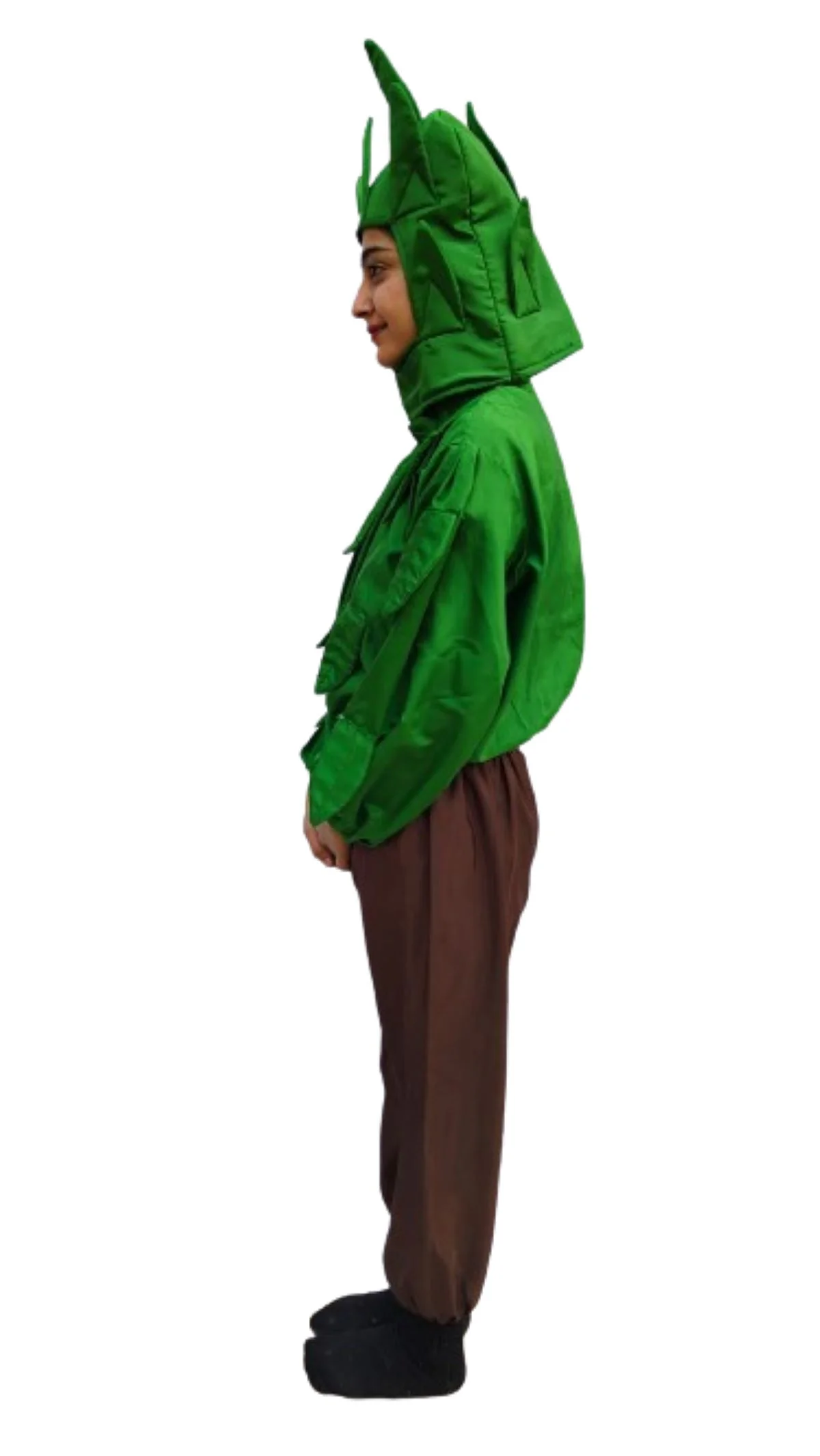 Green and Brown Tree Kids Fancy Dress Costume - Image 5