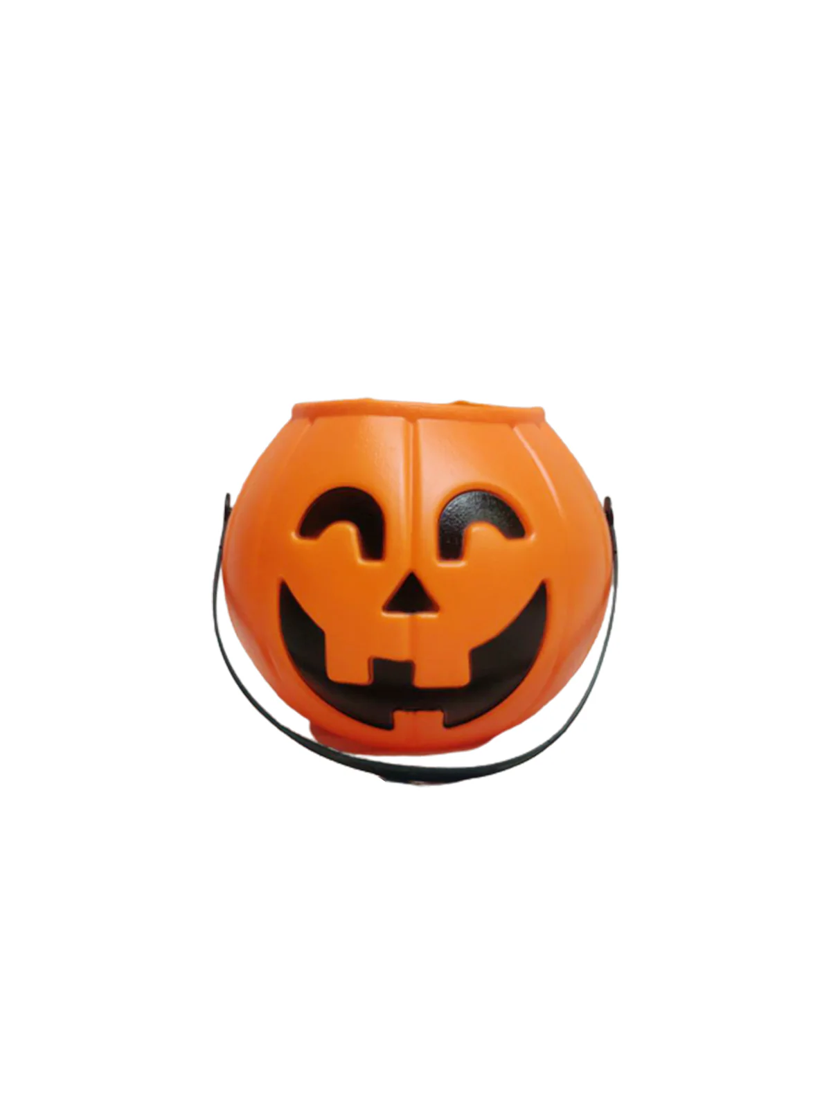 Halloween Pumpkin Plastic Trick & Treat Candy Basket Party Fancy Dress Accessory - Image 2