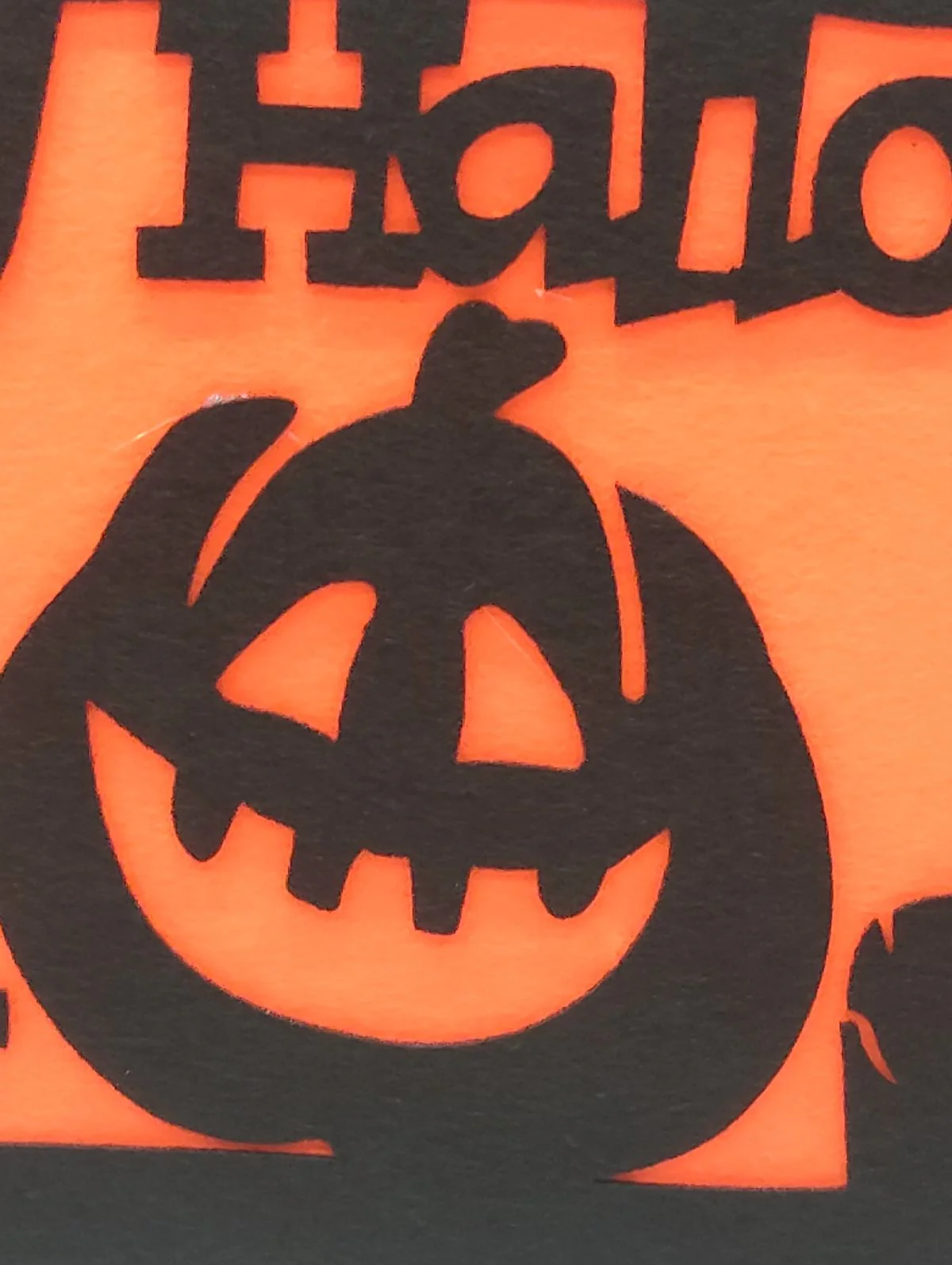 Happy Halloween Party Plate Banner Wall Hanging Decoration Accessory for Halloween - Image 3