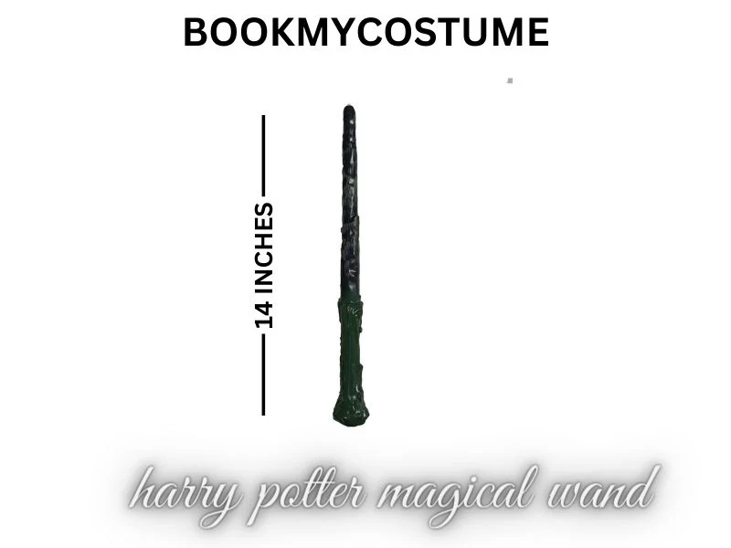 Hary Film Magical Elder Wand for Kids – 14 Inch Wizard Wand with Blue Light & Sound | Fancy Dress Accessory Toy for Boys & Girls | Role Play, Cosplay, Party Prop - Image 6