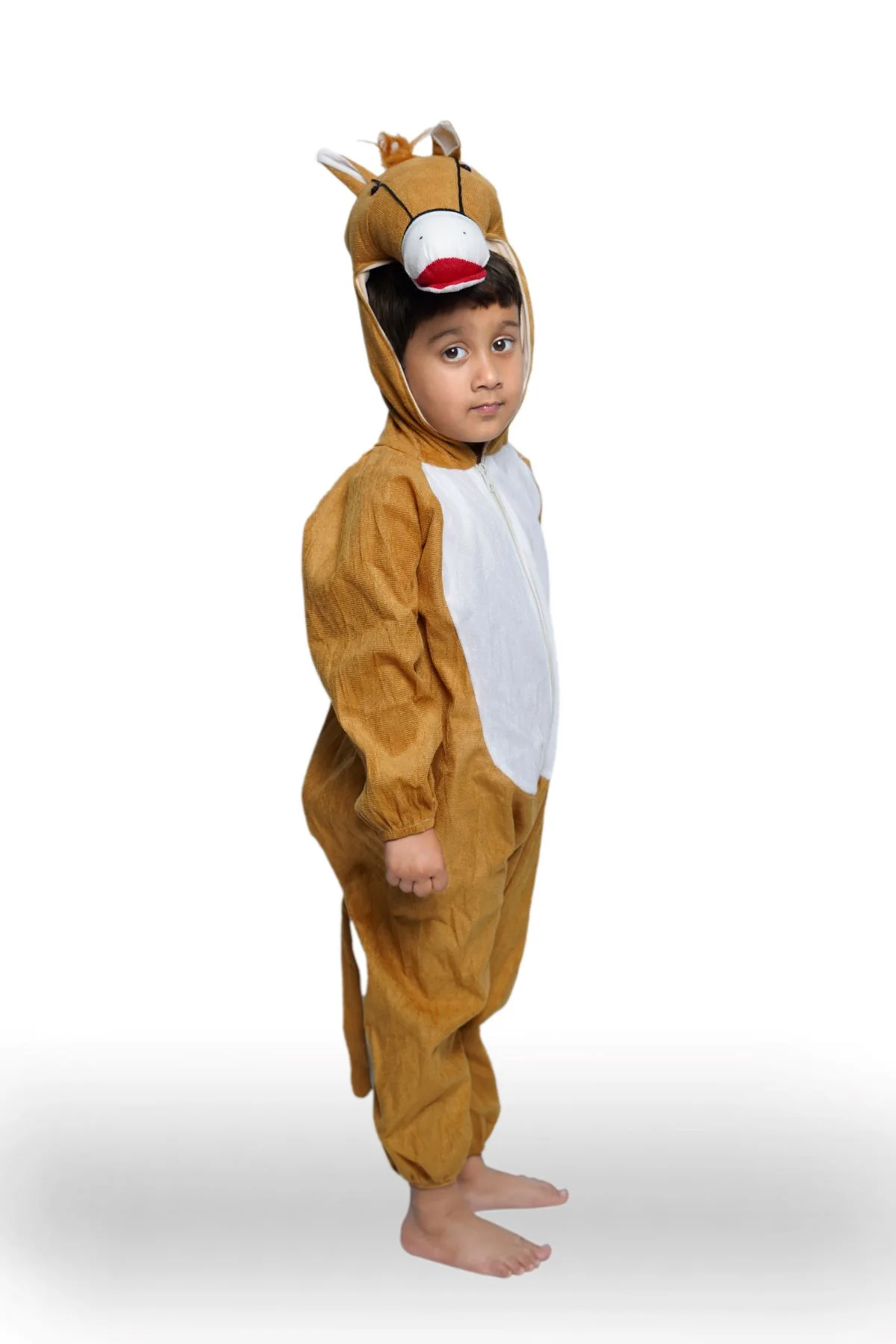 Horse Ghoda Farm Animal Jumpsuit Fancy Dress Costume for Kids - Image 2