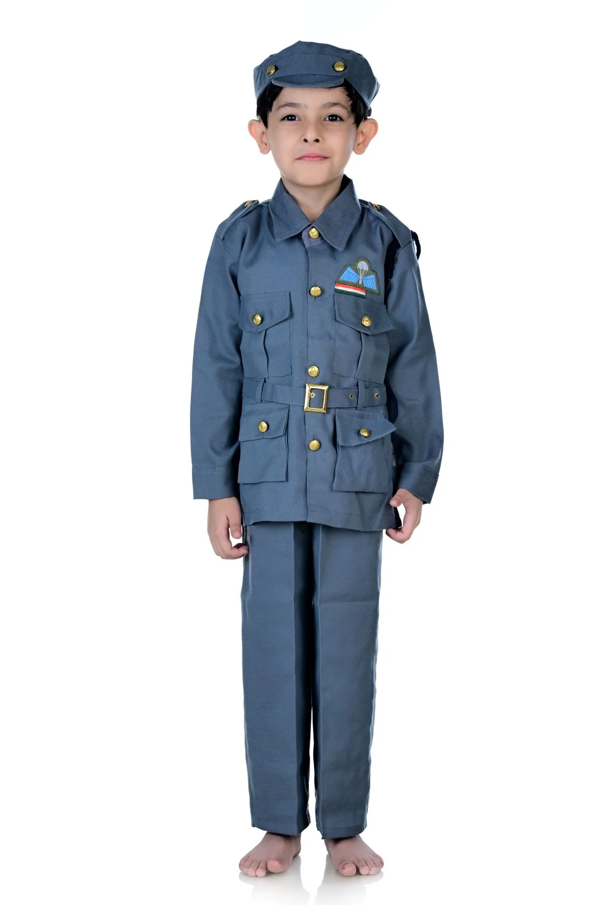 Indian Air Force Profession Community Helper Kids Fancy Dress Costume