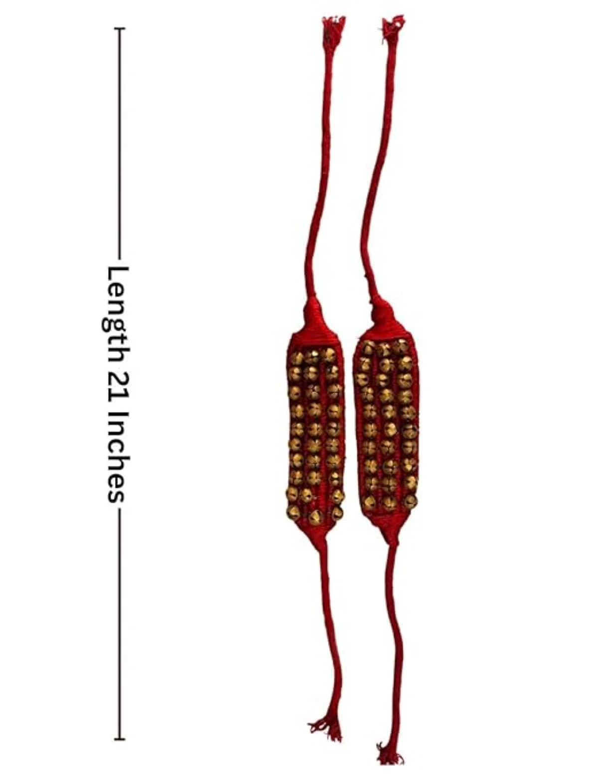 Indian Classical Dance Ghungroo Fancy Dress Costume Accessories - Image 12