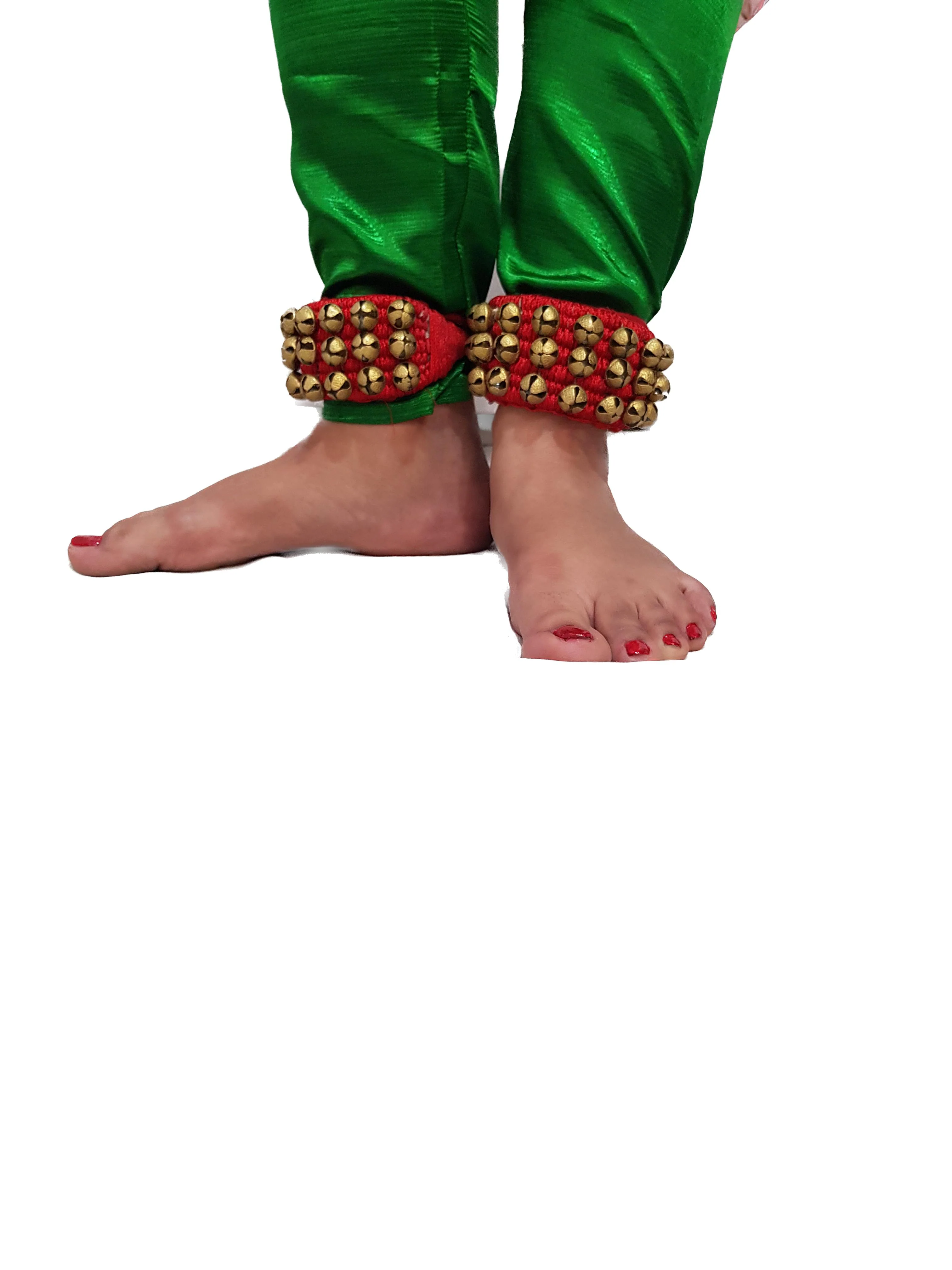 Indian Classical Dance Ghungroo Fancy Dress Costume Accessories - Image 6