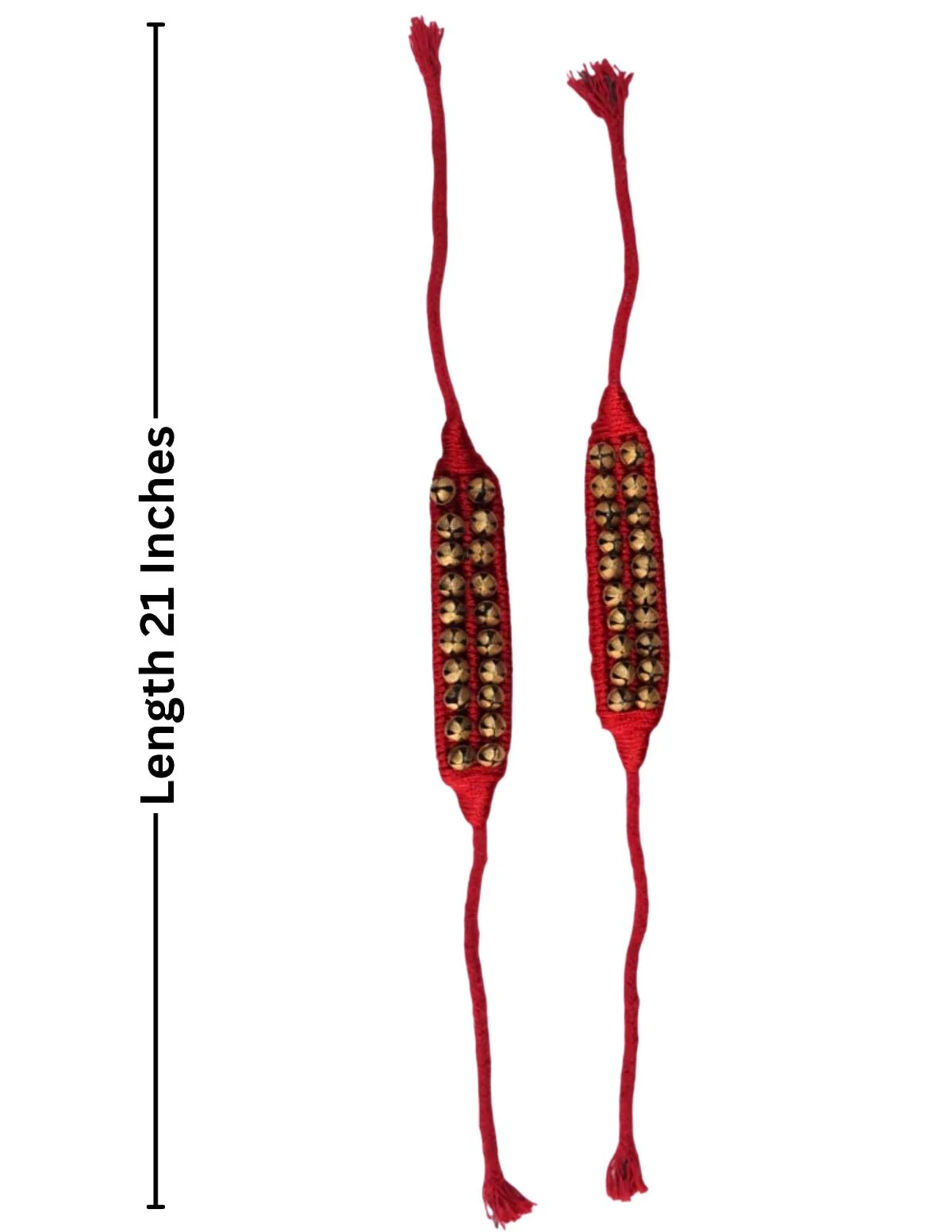 Indian Classical Dance Ghungroo Fancy Dress Costume Accessories - Image 9