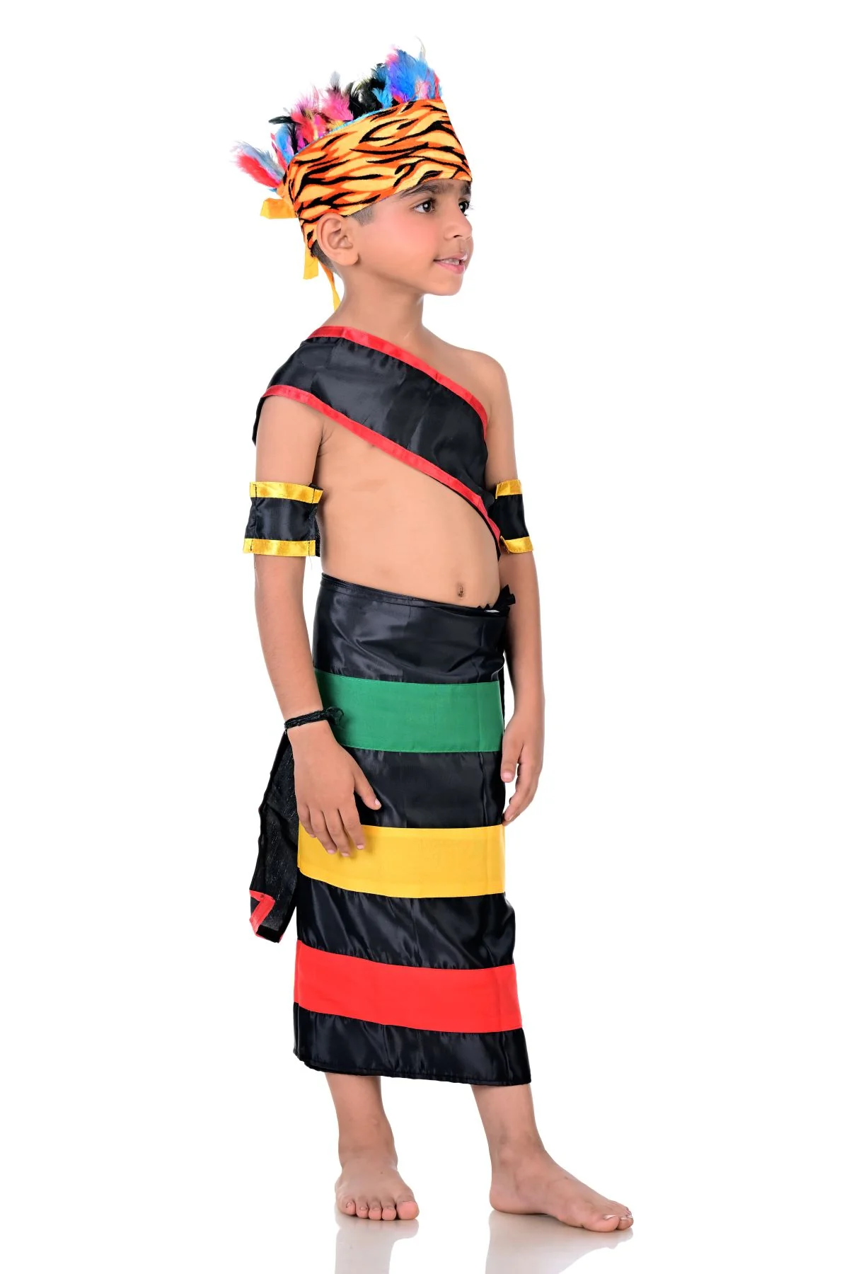 Indian Eastern State Folk Costume - Male - Image 2