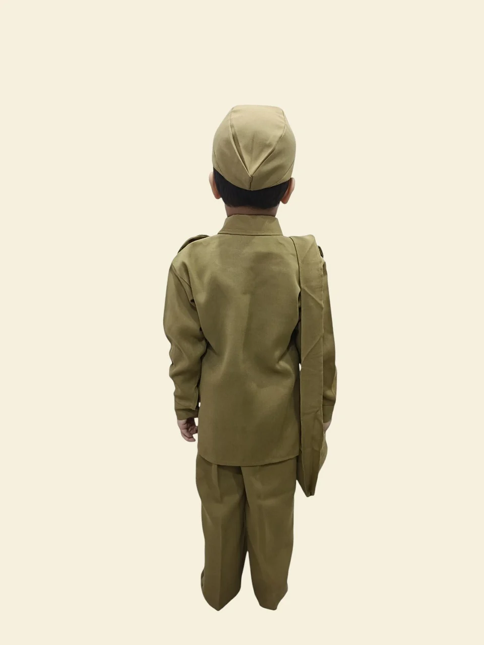 Indian Postman Dakiya Community Helper Classic Kids Fancy Dress Costume - Image 4