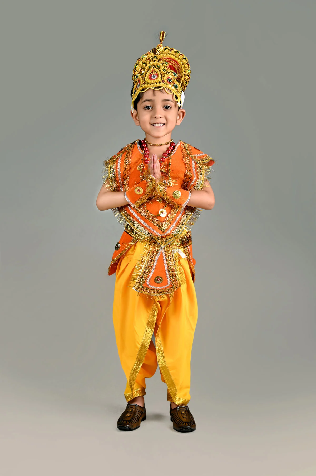 Indian Raja King Historical Mythology Kids & Adults Fancy Dress Costume