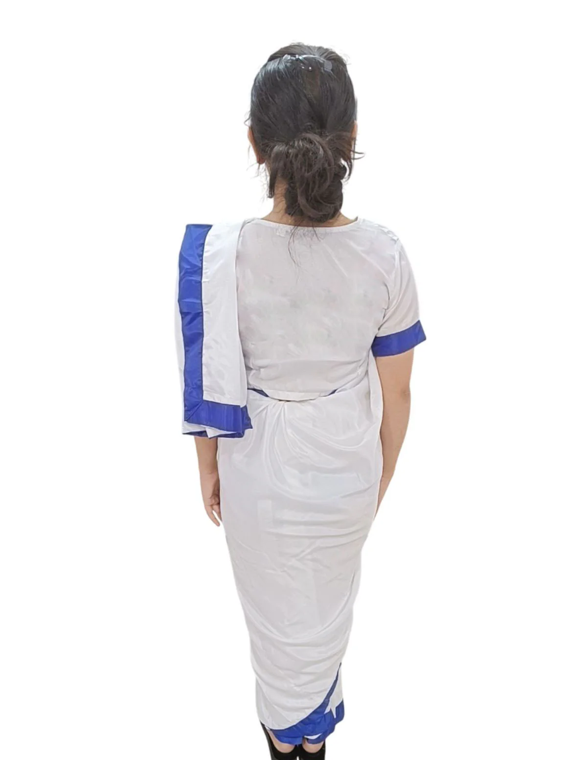 Indira Gandhi Politician Leader Ex-Prime Minister Saree Kids Fancy Dress Costume - Image 12