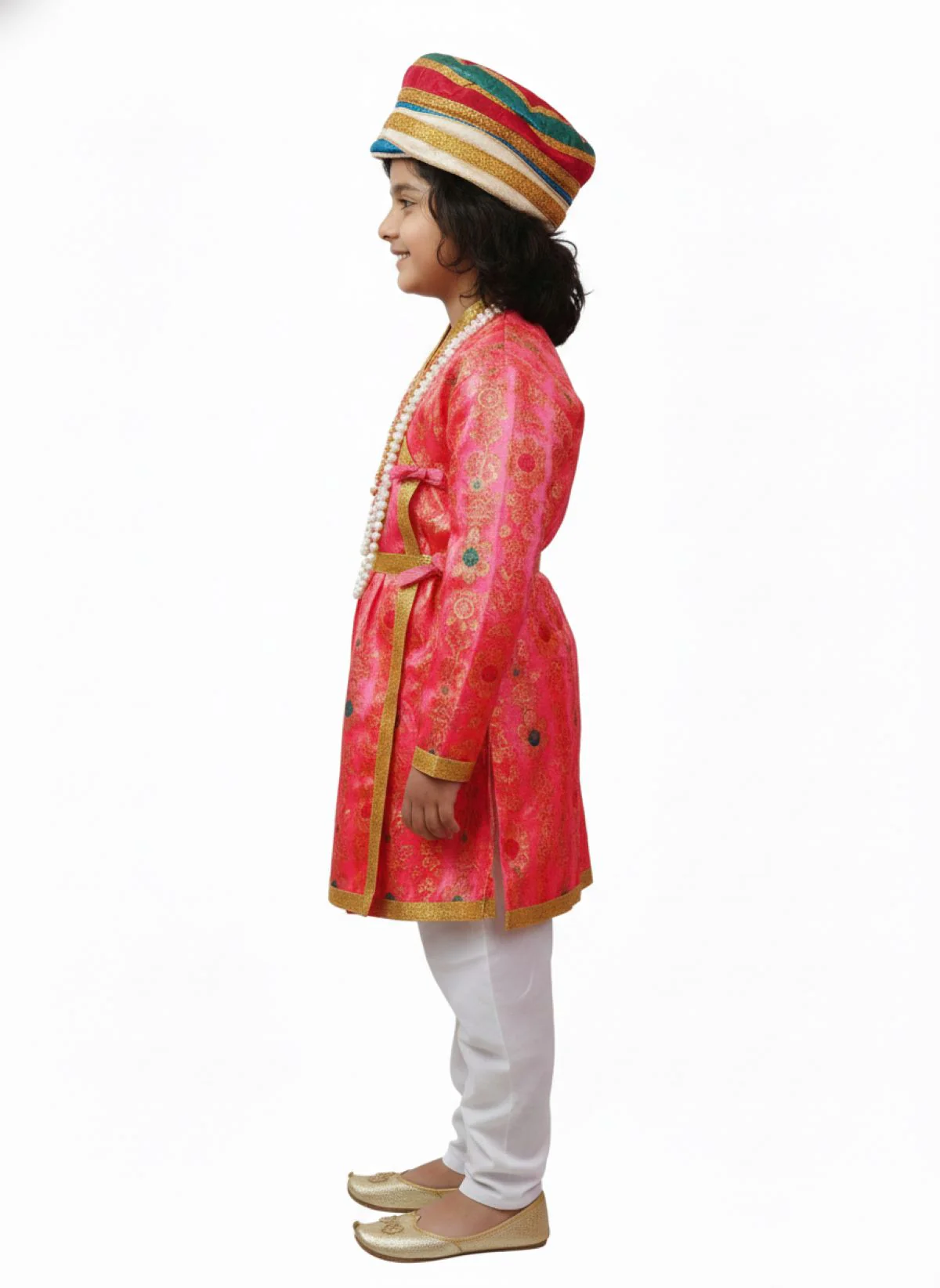 Jalaluddin Muhammad Akbar the Great Mughal Emperor Sultan Kids & Adult Fancy Dress Costume for Boys & Men - Image 4