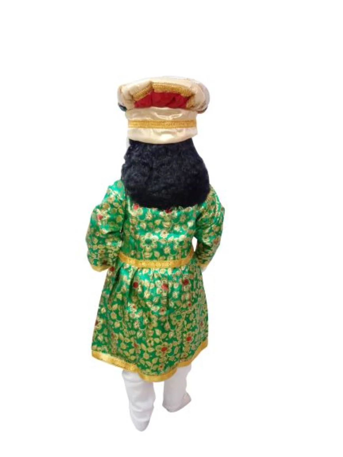 Jalaluddin Muhammad Akbar the Great Mughal Emperor Sultan with Wig for Boys Kids Adult Fancy Dress Costume - Image 3