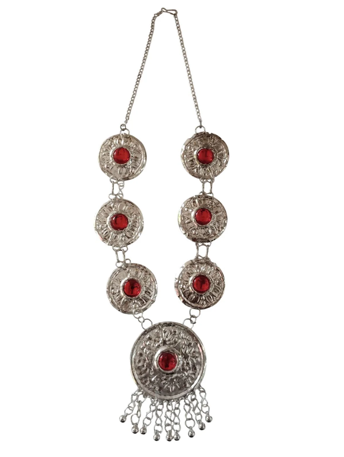 Kashmiri Girl with Jewellery Indian State For Girl's & Women Fancy Dress Costume - Image 11