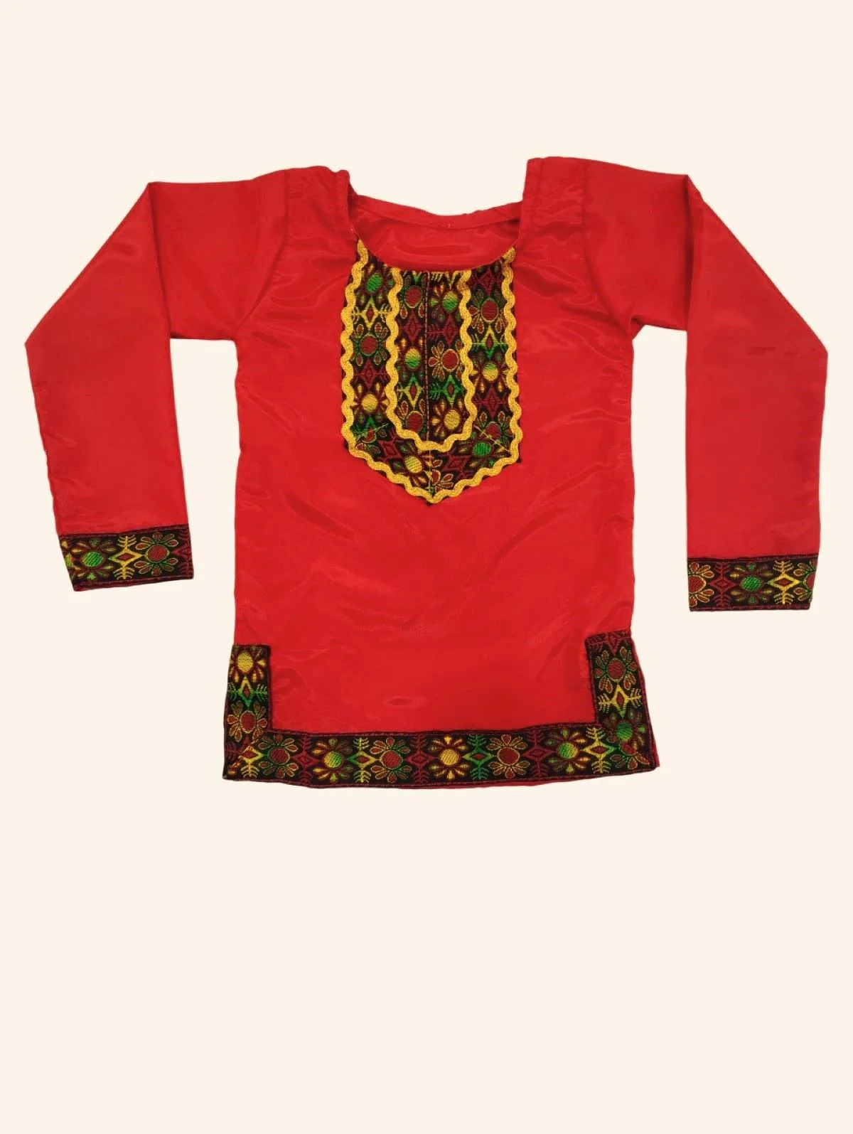 Kashmiri Girl with Jewellery Indian State For Girl's & Women Fancy Dress Costume - Image 6