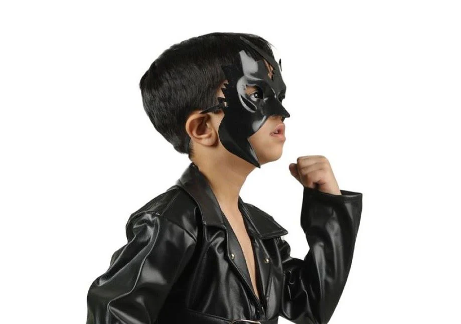 Krish Indian Bollywood Superhero Plastic Mask Kids Fancy Dress Accessories - Image 3