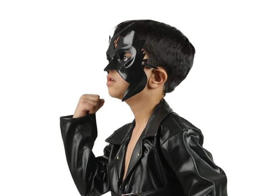 Krish Indian Bollywood Superhero Plastic Mask Kids Fancy Dress Accessories - Image 5