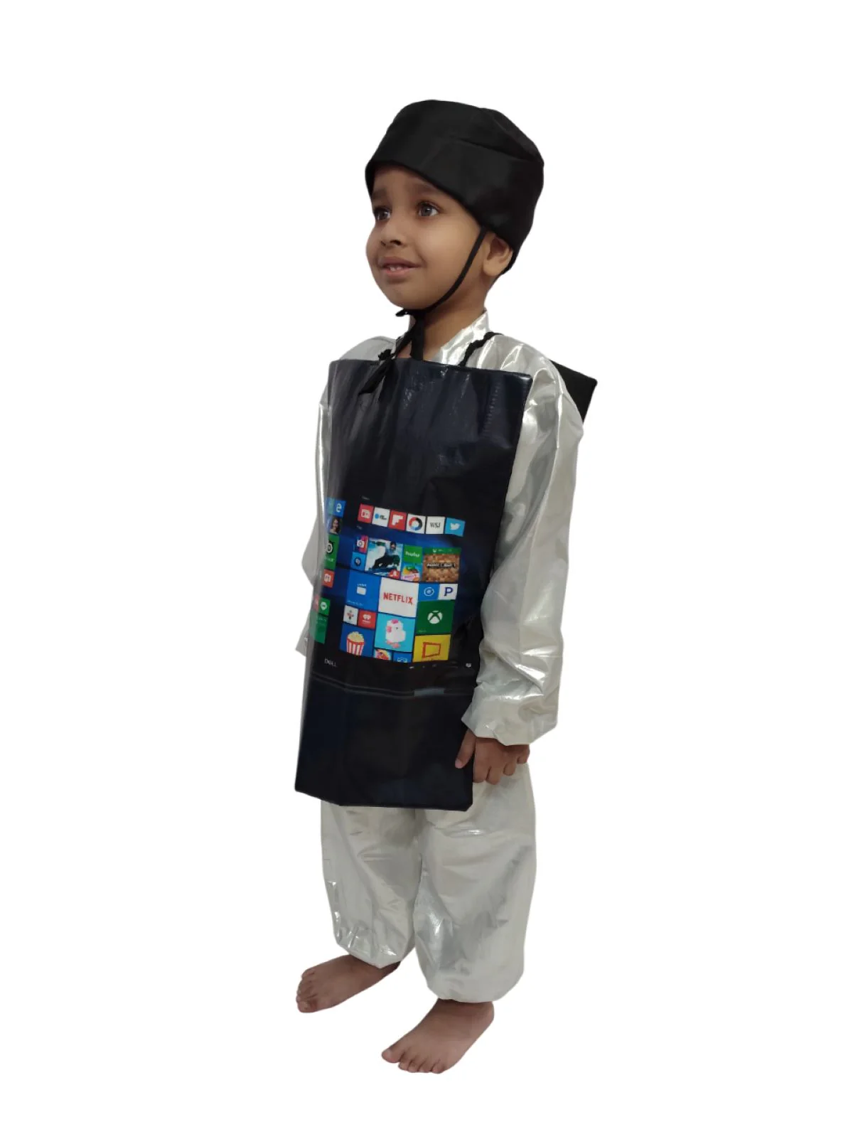 Laptop Digital India Kids Fancy Dress Costume - Image 4