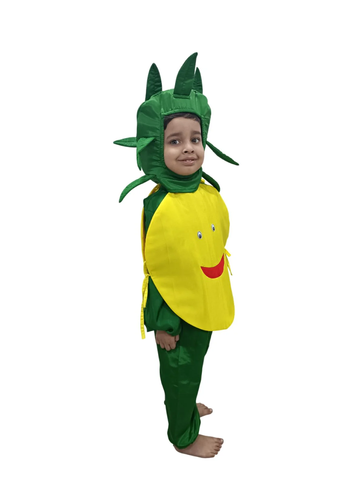Lemon Nimbu Fruit Vegetable Kids Fancy Dress Costume - Image 3