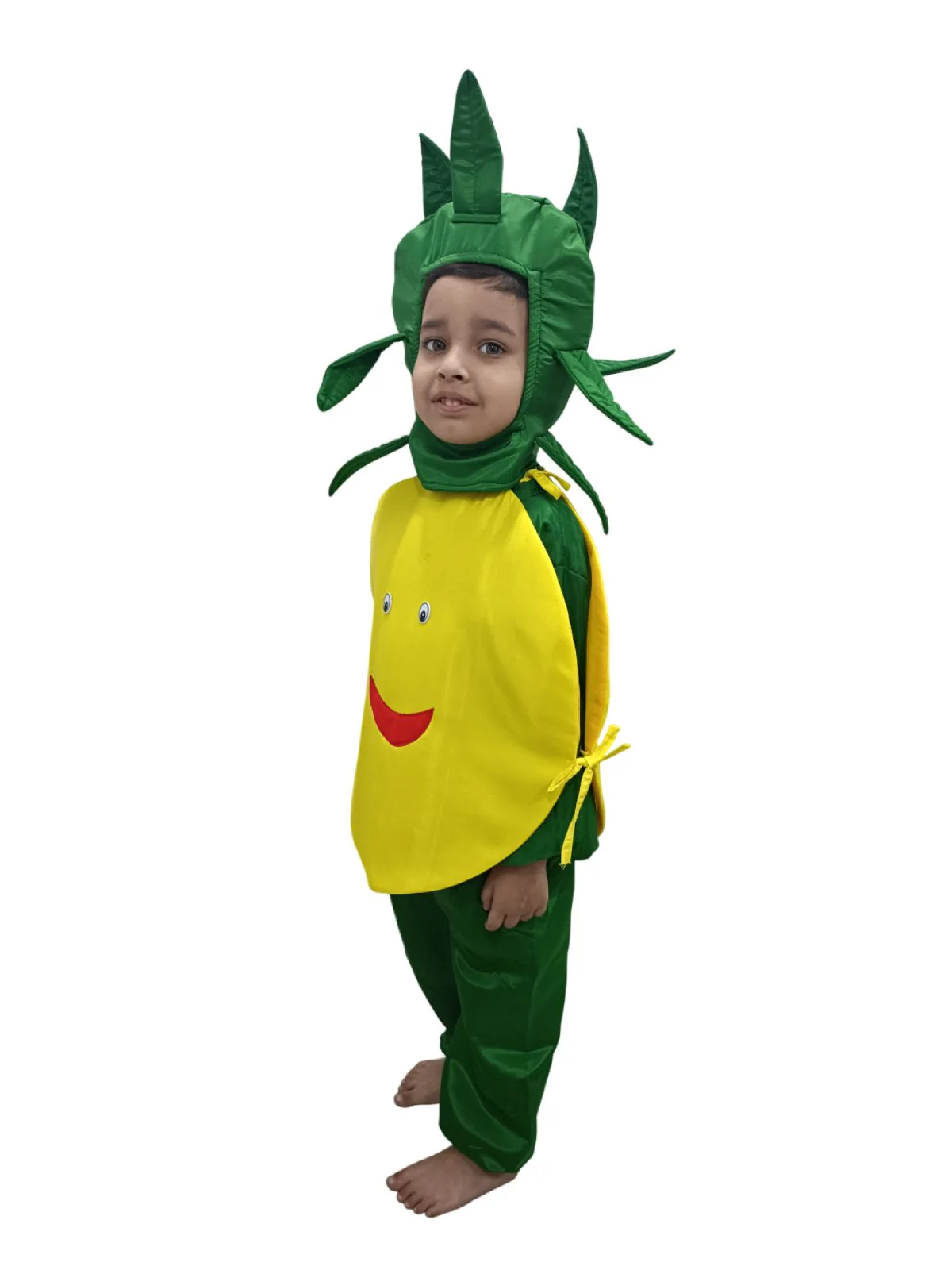 Lemon Nimbu Fruit Vegetable Kids Fancy Dress Costume - Image 5