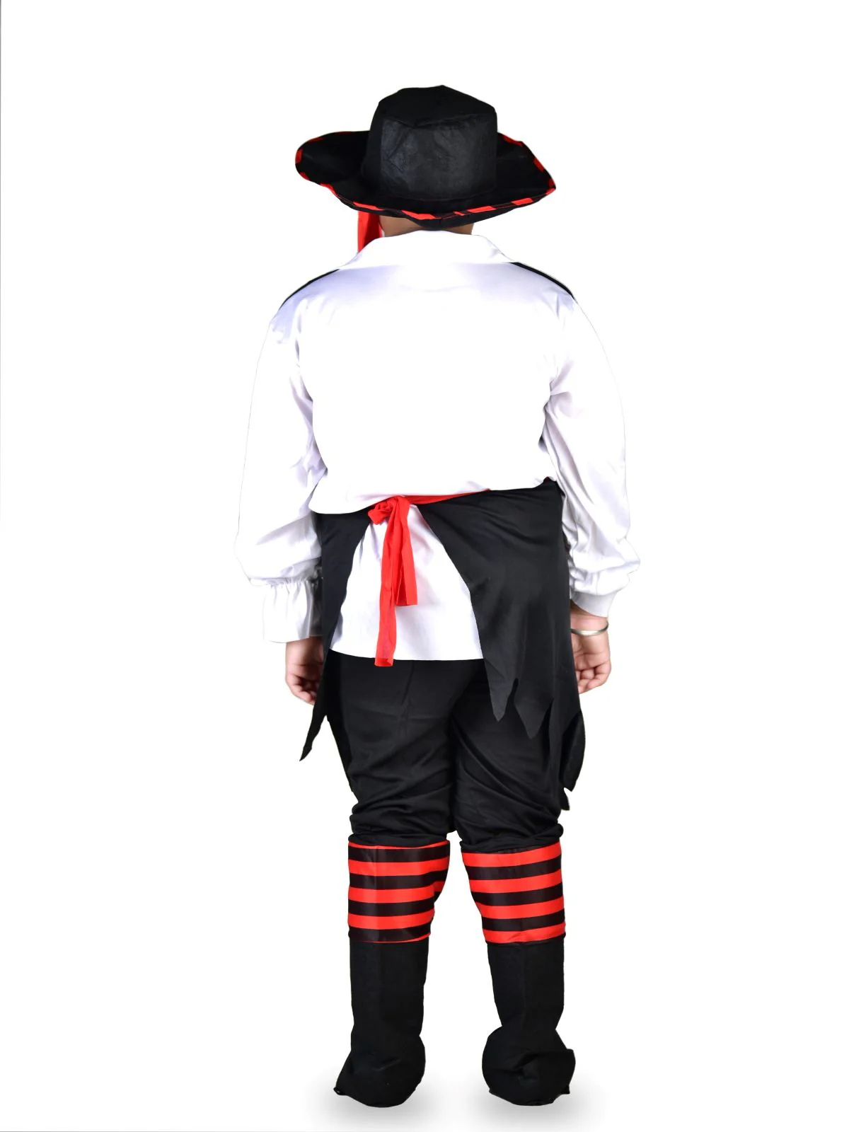 Macho Captain Pirate Fancy Dress Costume for Men | Adults | Halloween Theme | Imported - Image 3