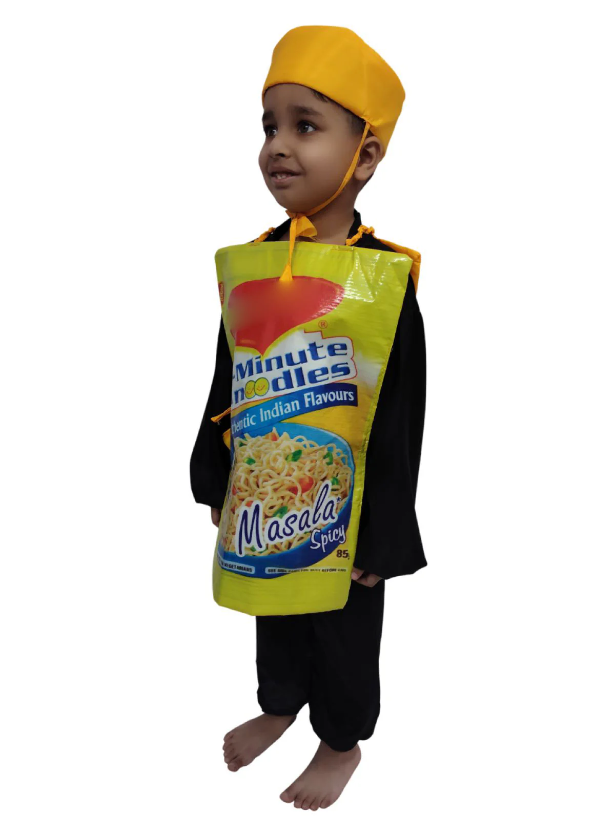 Polyester Instant Noodles Kids Fancy Dress Costume - Image 4