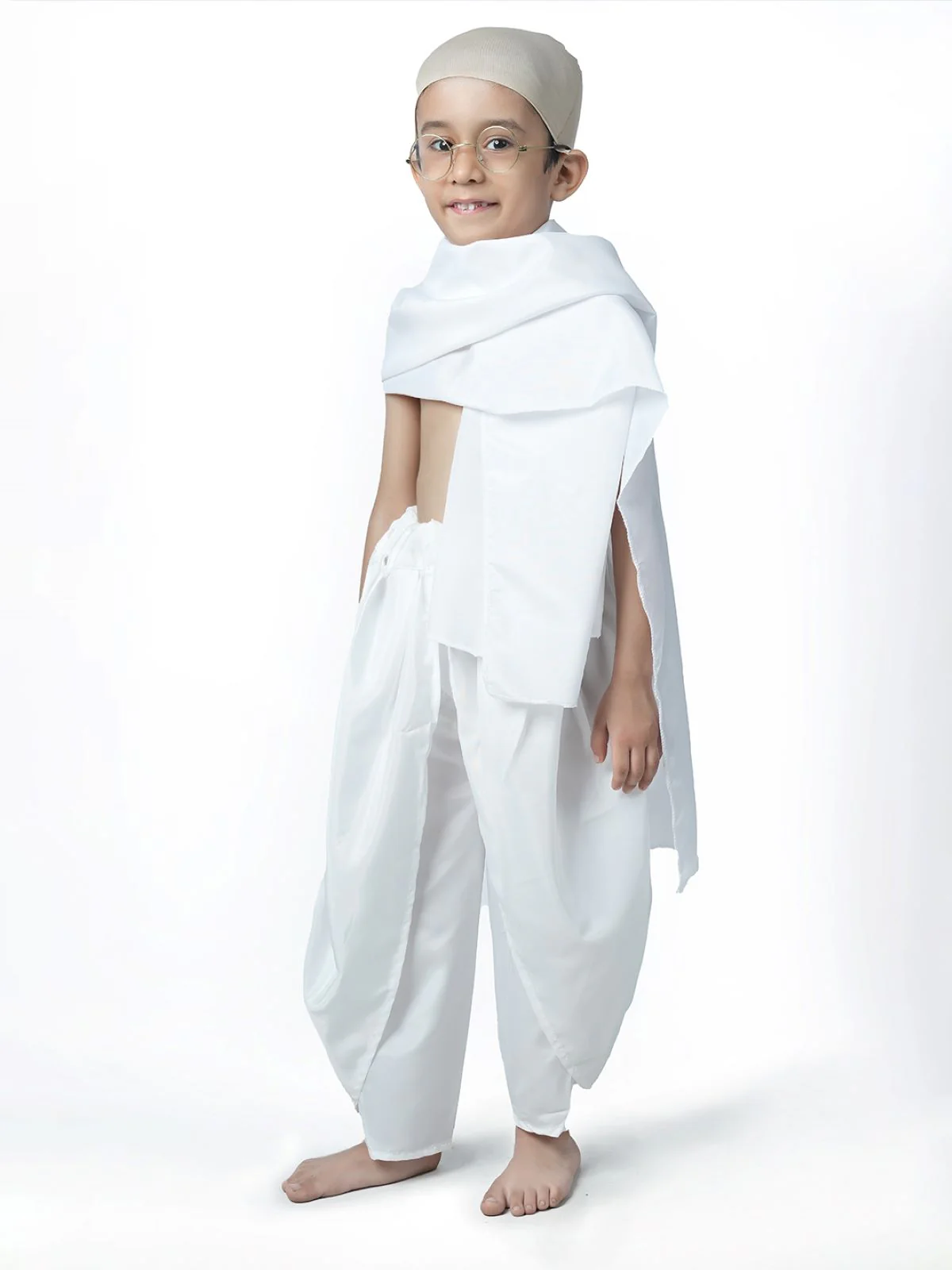 Mahatma Gandhi Father of the Nation Freedom Fighter Kids Fancy Dress | Mahatma Gandhi Costume for Kids - Image 5