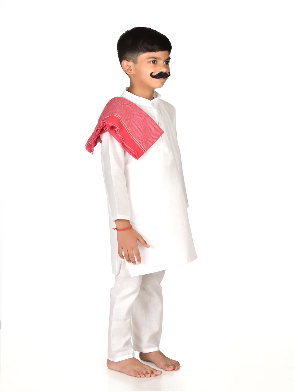 Male Servant Naukar Kids & Adults Fancy Dress Costume - Image 2