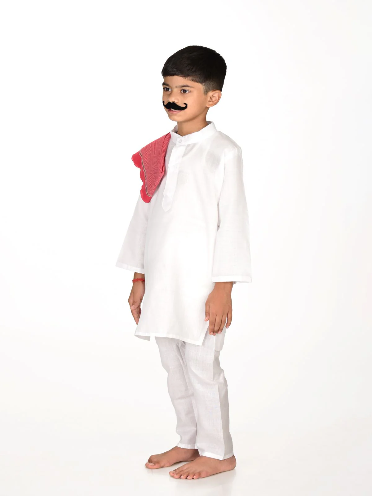 Male Servant Naukar Kids & Adults Fancy Dress Costume - Image 4