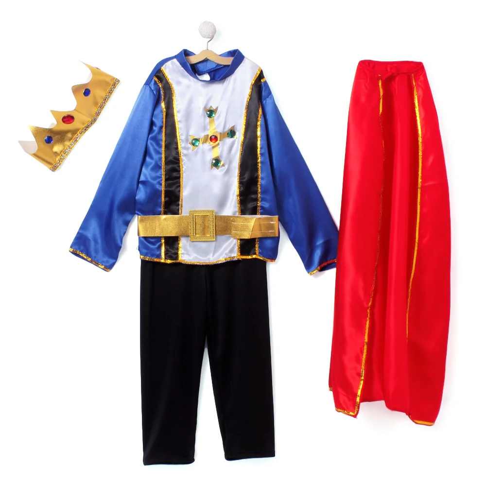 Medieval Fairytale Prince King Kids Fancy Dress Costume | Halloween Theme | Imported - Image 7
