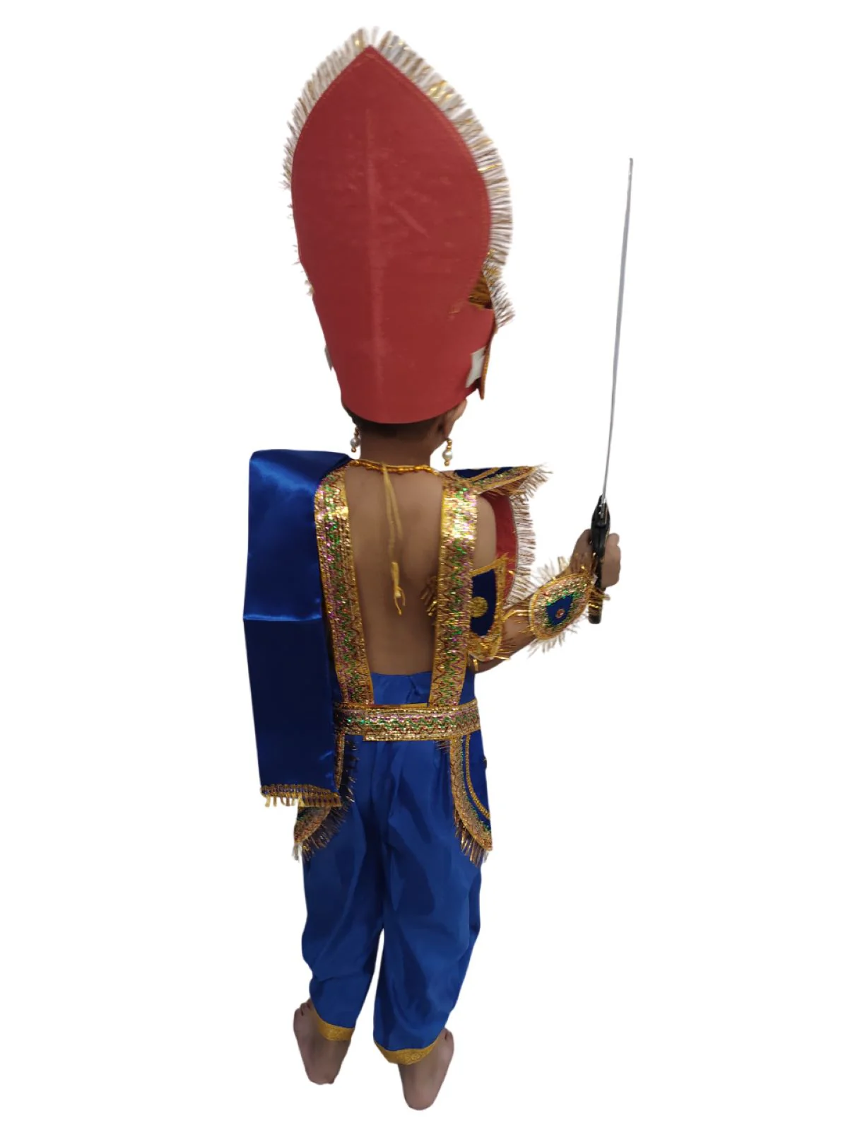 Meghnath (Meghnad) Indrajit Evil Ramlila Kids & Adults Fancy Dress Costume With Sword - Image 5