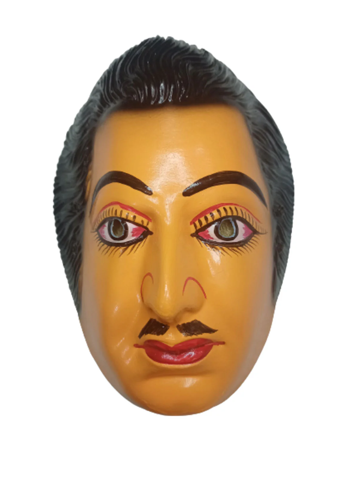 Indian Common Retro Theme Man Mask Navrang Dance Face Mask Adults Fancy Dress Costume Accessory
