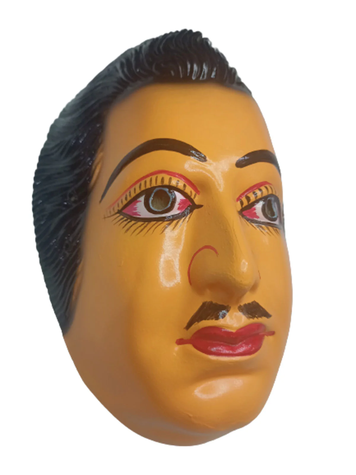 Indian Common Retro Theme Man Mask Navrang Dance Face Mask Adults Fancy Dress Costume Accessory - Image 2