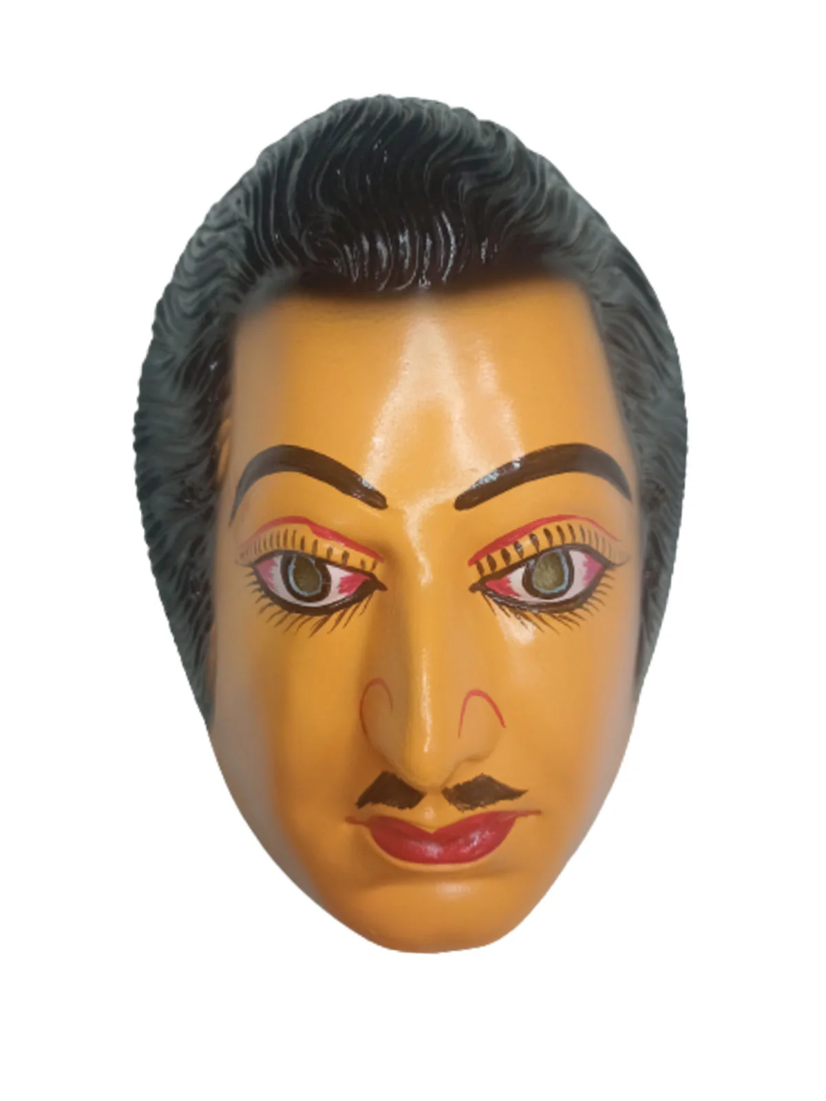 Indian Common Retro Theme Man Mask Navrang Dance Face Mask Adults Fancy Dress Costume Accessory - Image 3