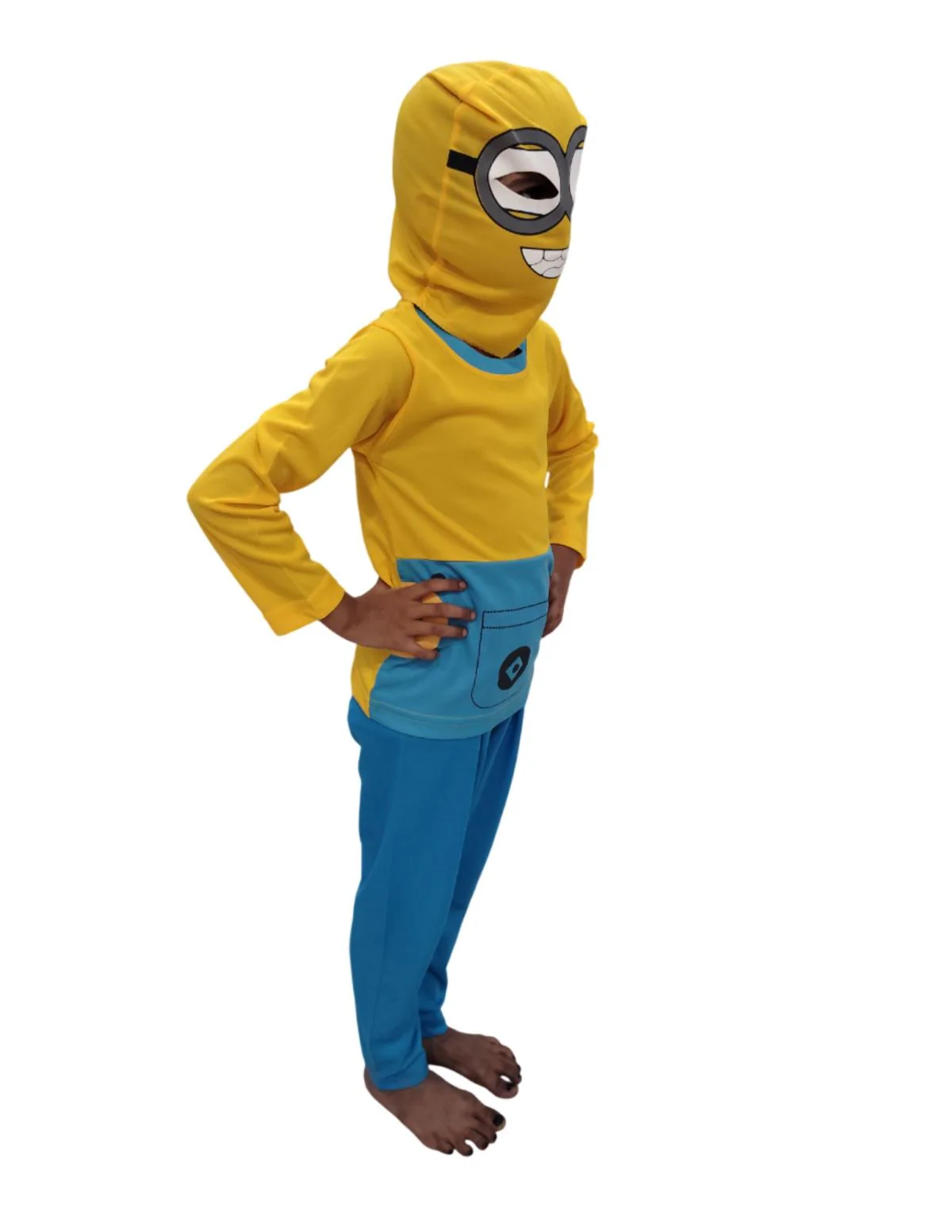 Yellow Childlike Cartoon Character (Despicable Me) Kids Fancy Dress Costume | Standard - Image 2