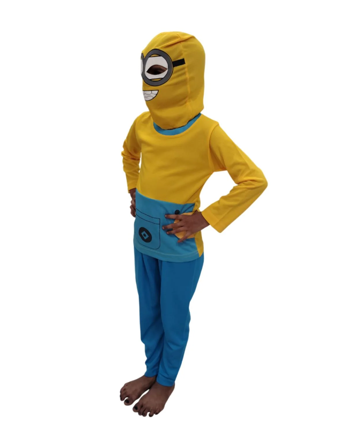 Yellow Childlike Cartoon Character (Despicable Me) Kids Fancy Dress Costume | Standard - Image 4
