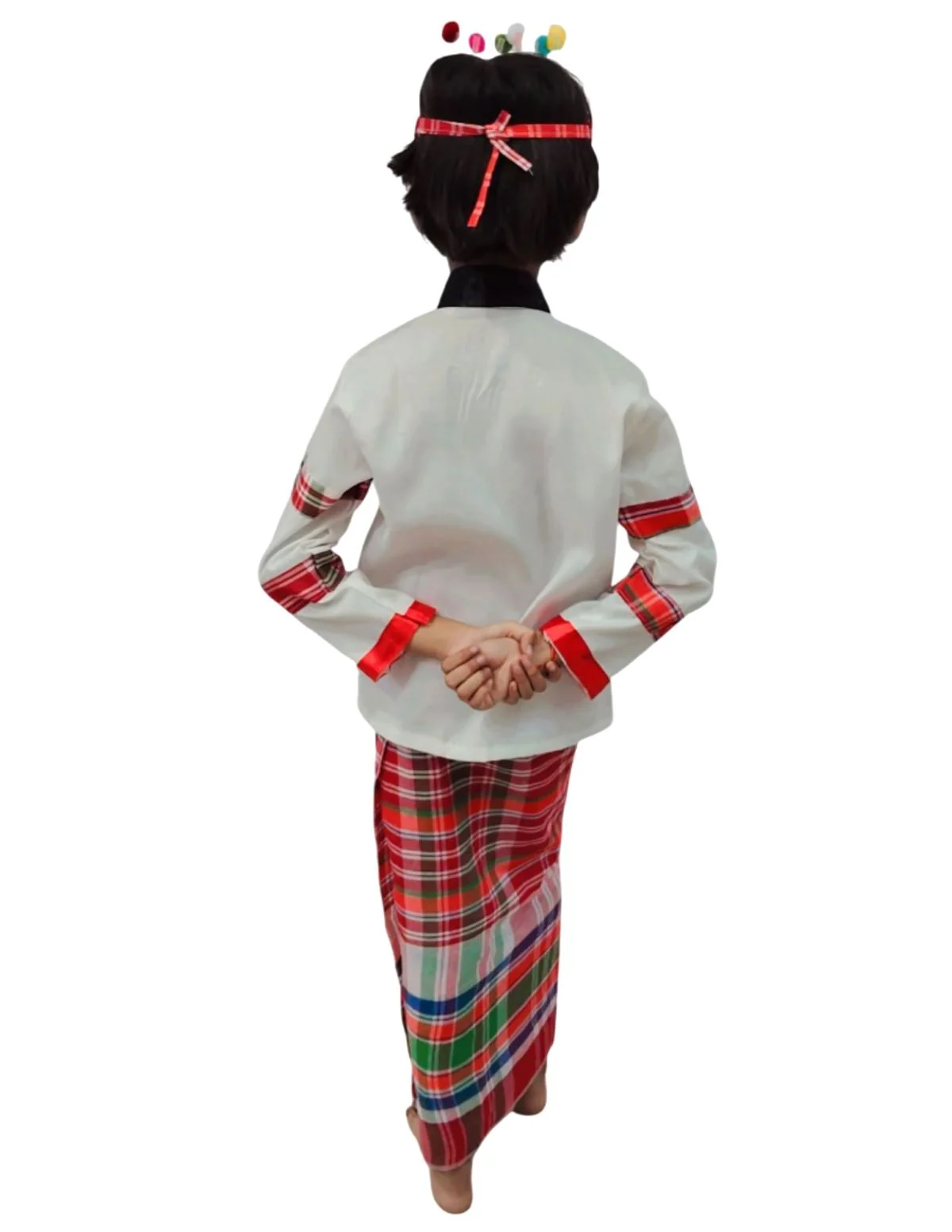 Mizoram Indian Eastern State Folk Costume - Female - Image 4
