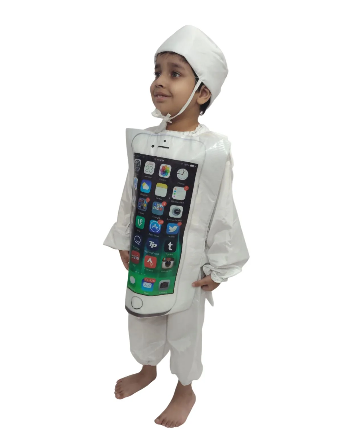Mobile Phone Digital India Kids Fancy Dress Costume - Image 4